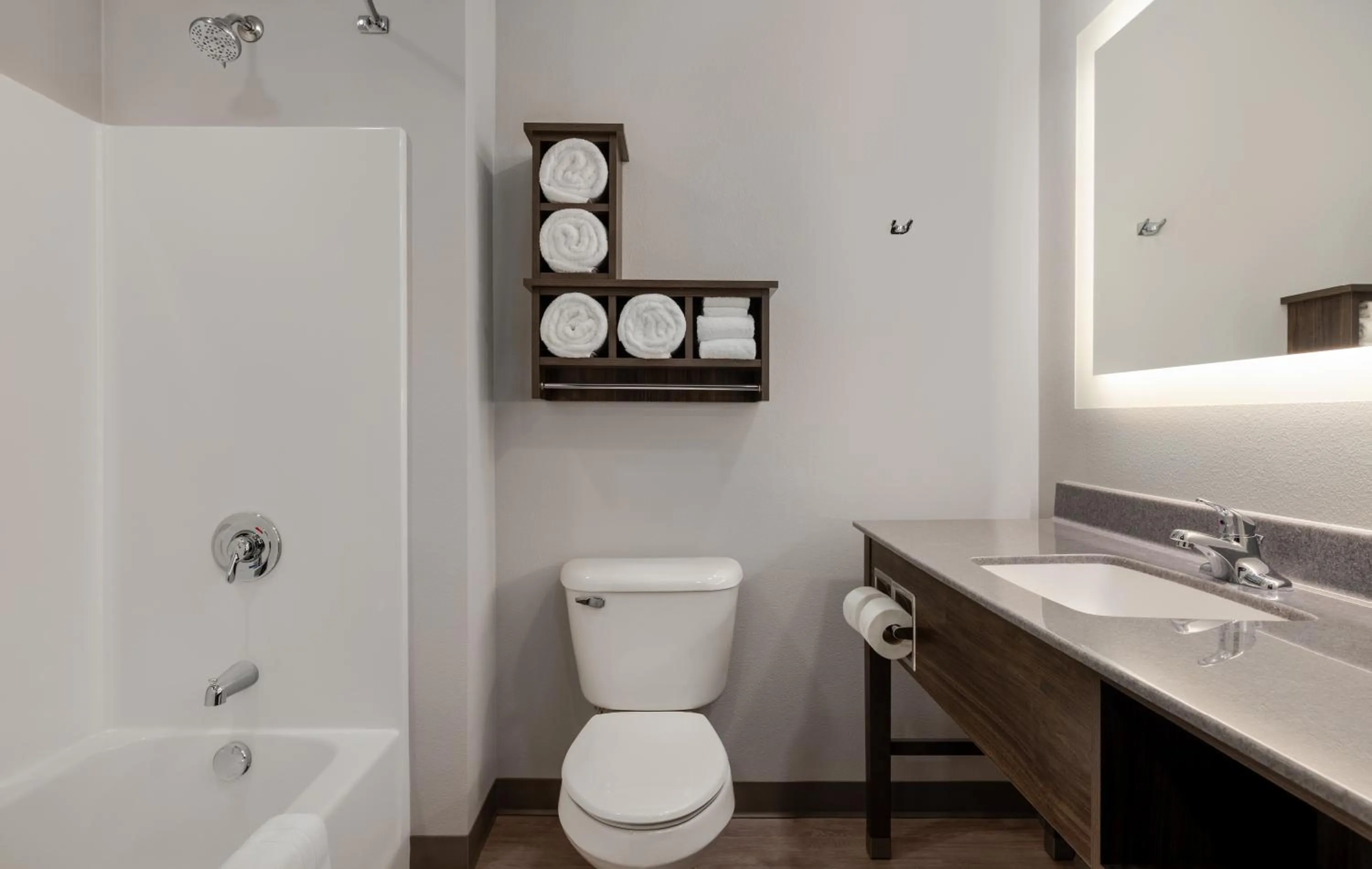 Bathroom in My Place Hotel-Jonesboro, AR