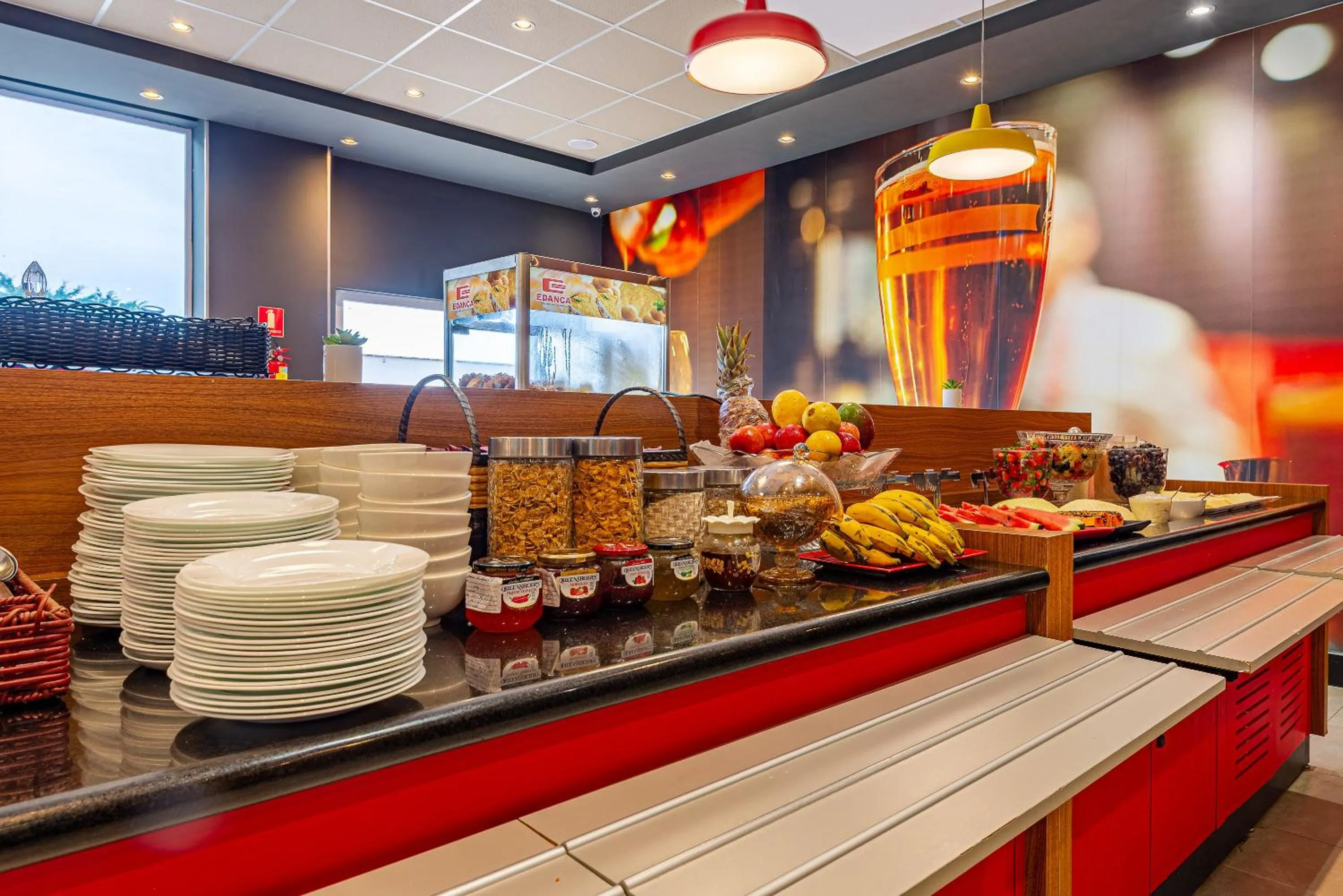 Buffet breakfast in Transamerica Fit Aracruz
