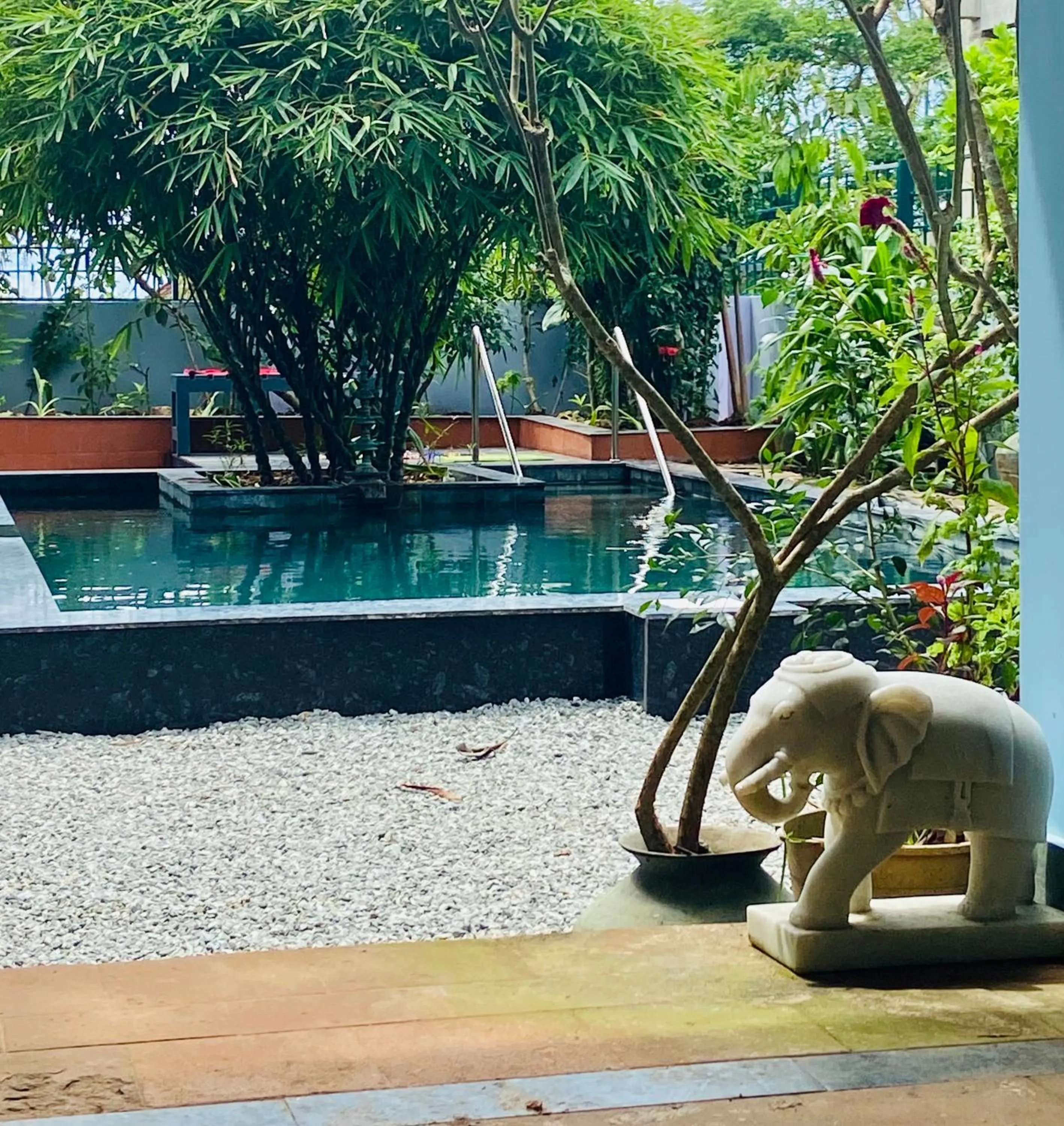 Swimming pool in Villa Jacaranda