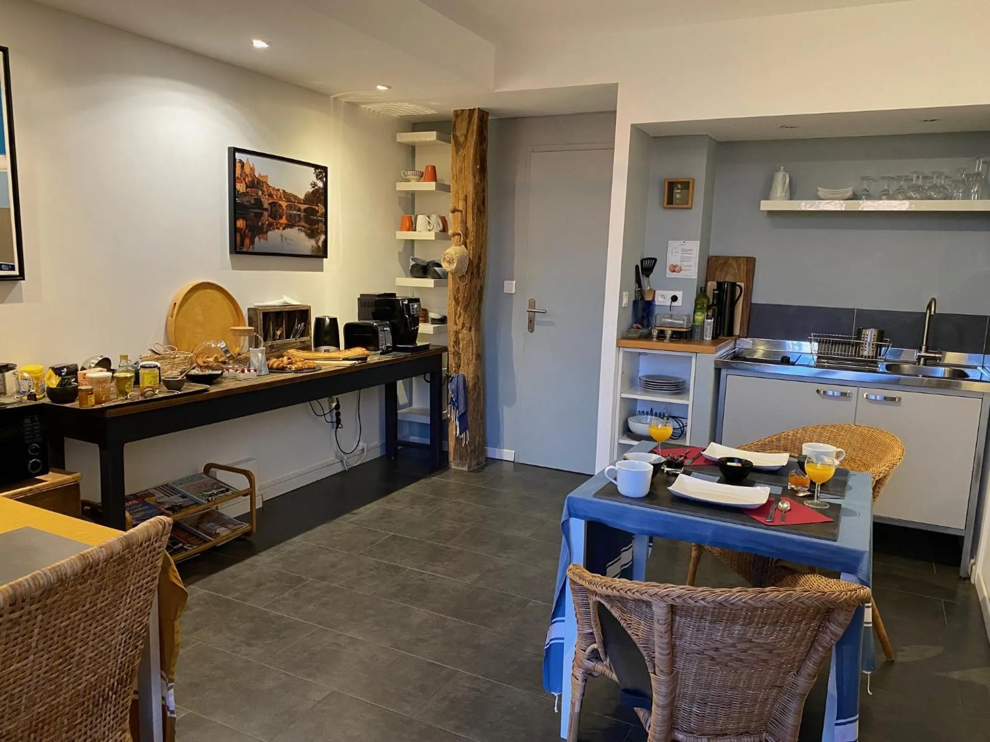 Kitchen or kitchenette in La Ligne