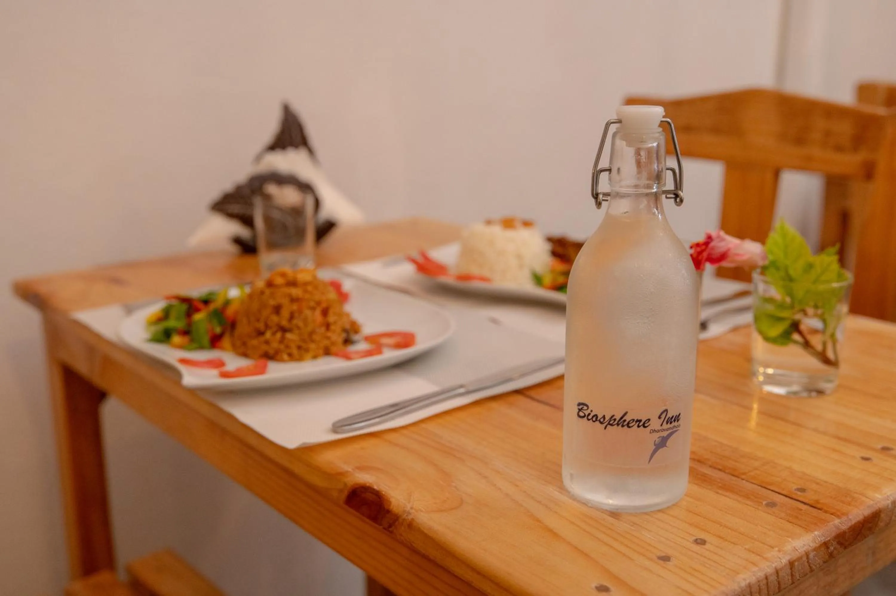 Food and drinks in Biosphere Inn