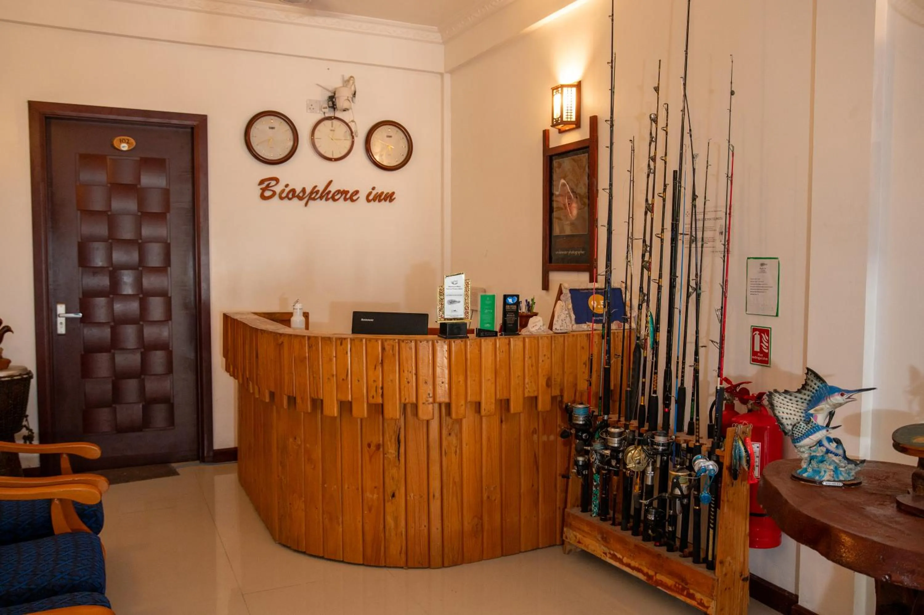 Lobby or reception in Biosphere Inn