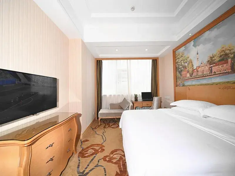 Bed in Vienna Hotel Shenzhen Nanxin Road