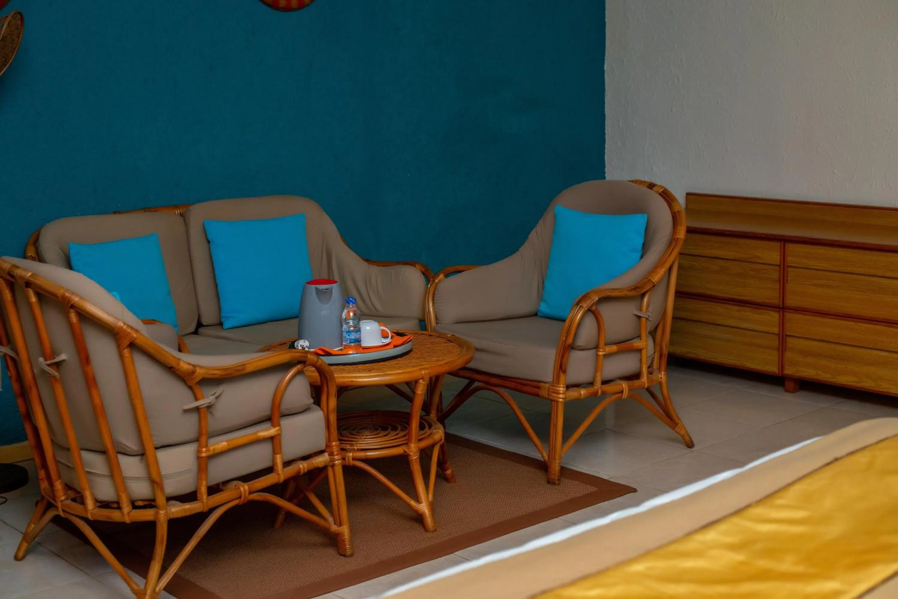 Living room in Hotel Le Marly