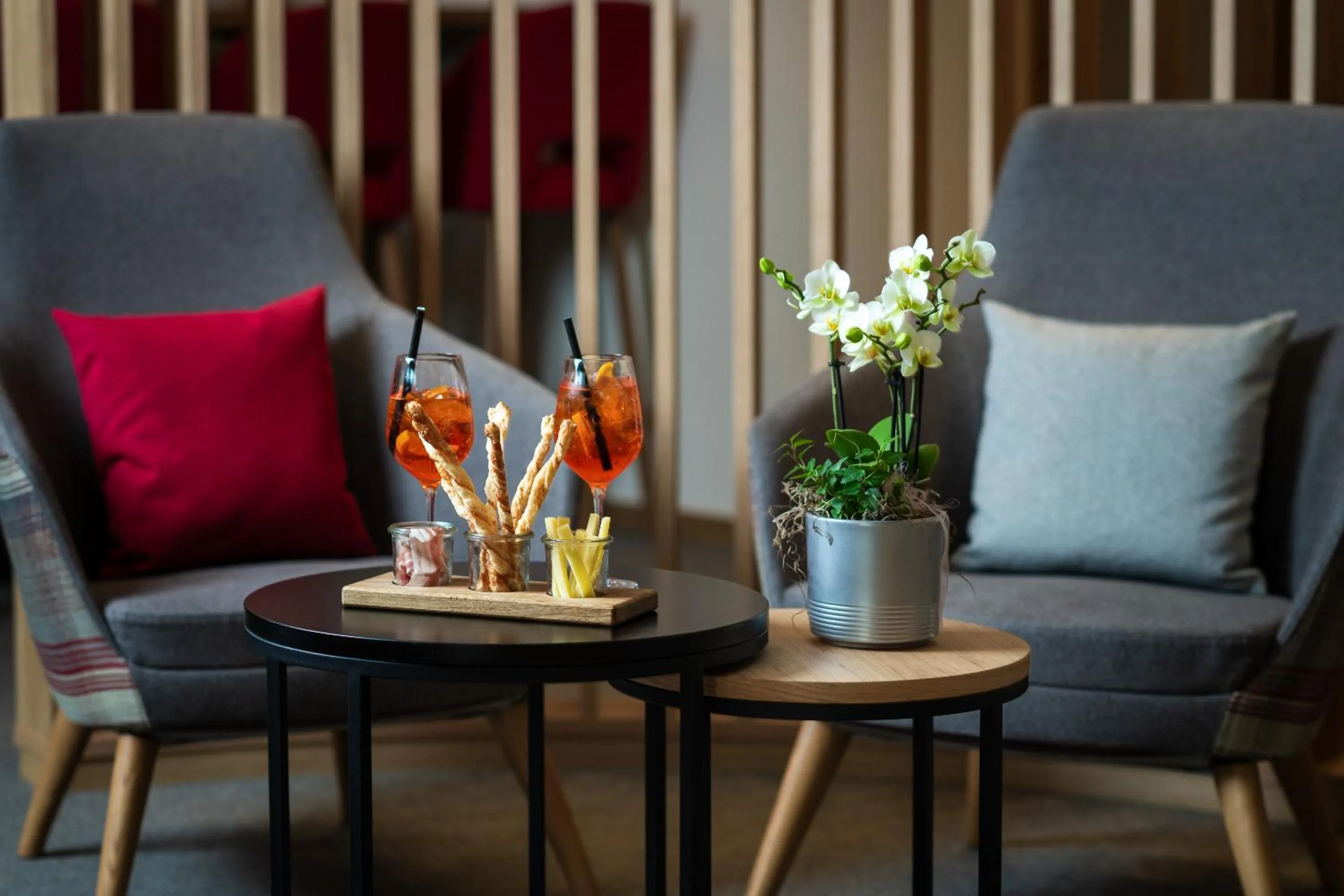 Lobby or reception in Randolins Familienresort