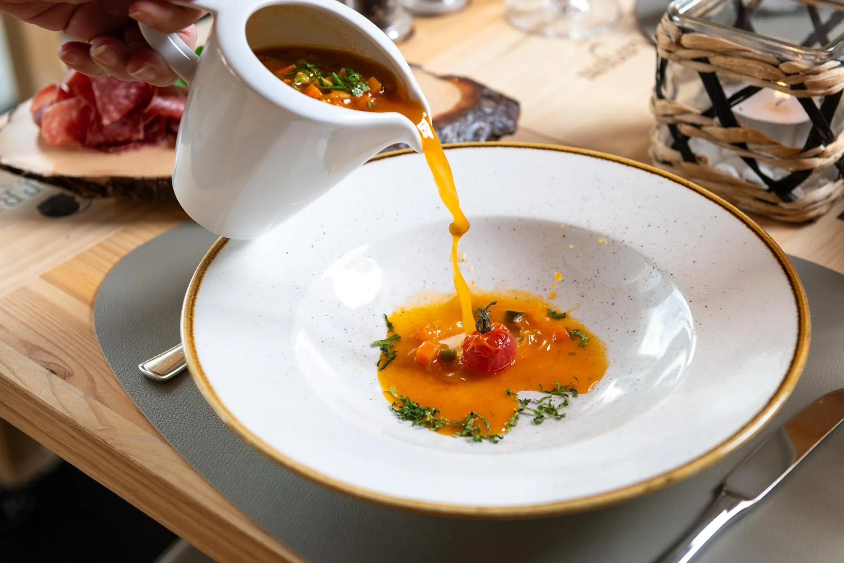 Restaurant/places to eat in Randolins Familienresort