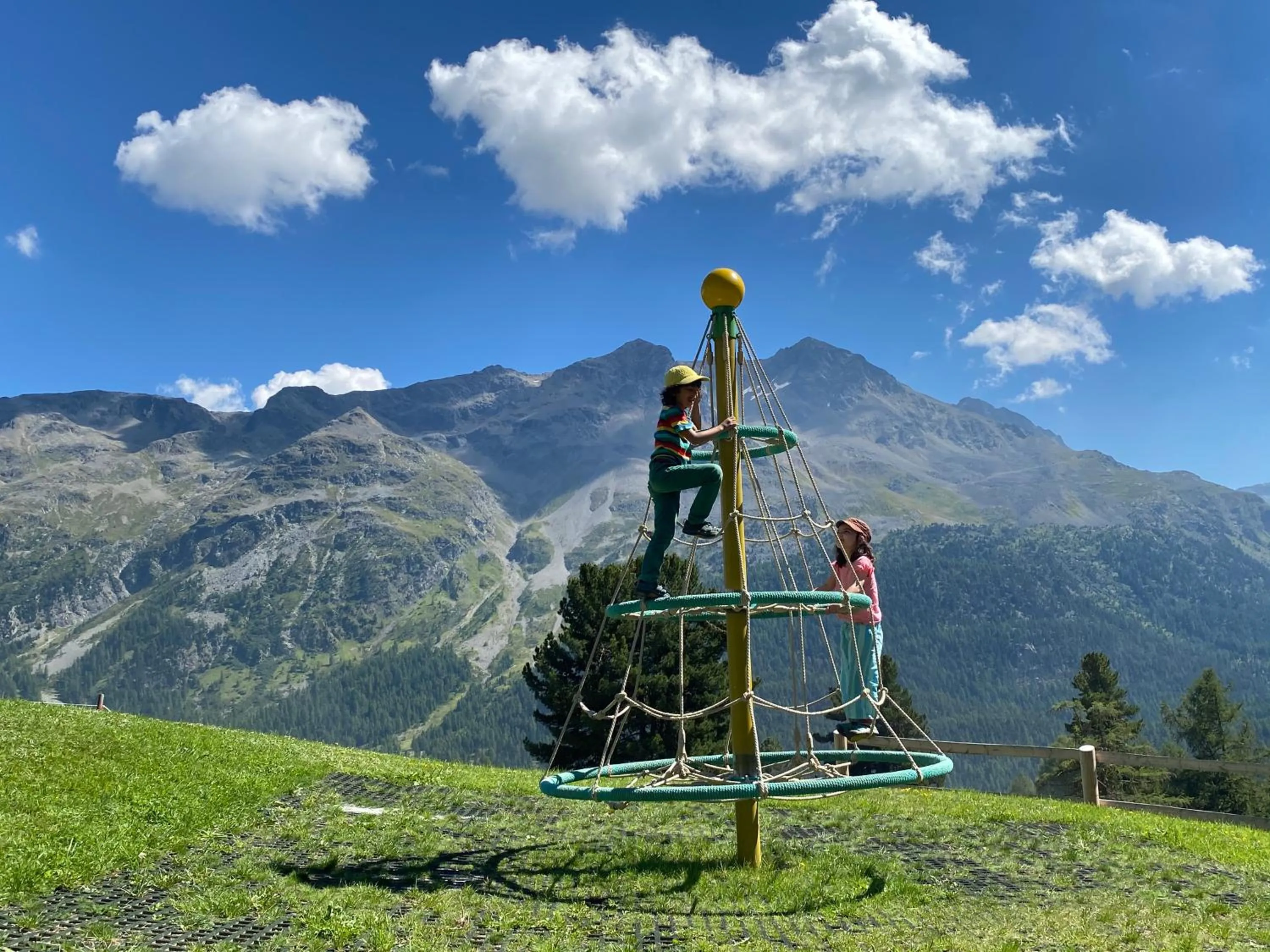 Children play ground in Randolins Familienresort