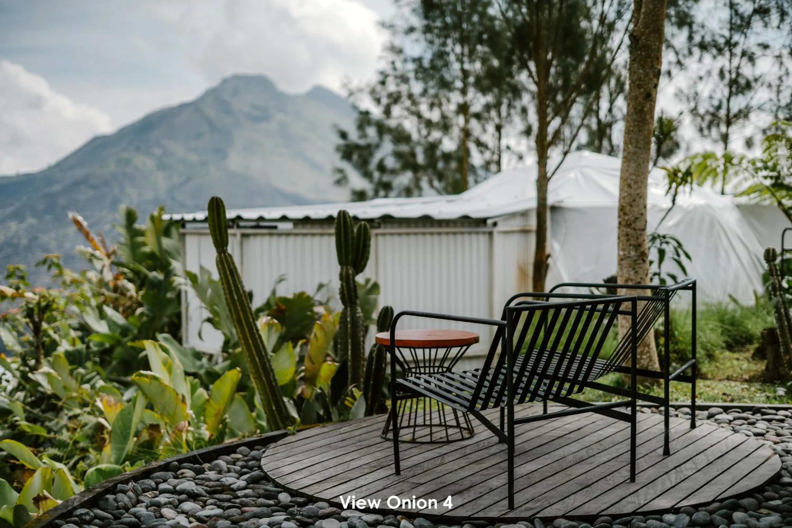 Double Room in Black Lava Camp Kintamani