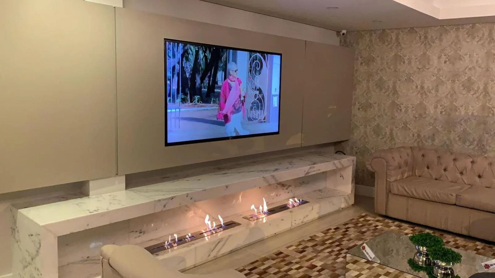 Lobby or reception in Hotel Rouxinol