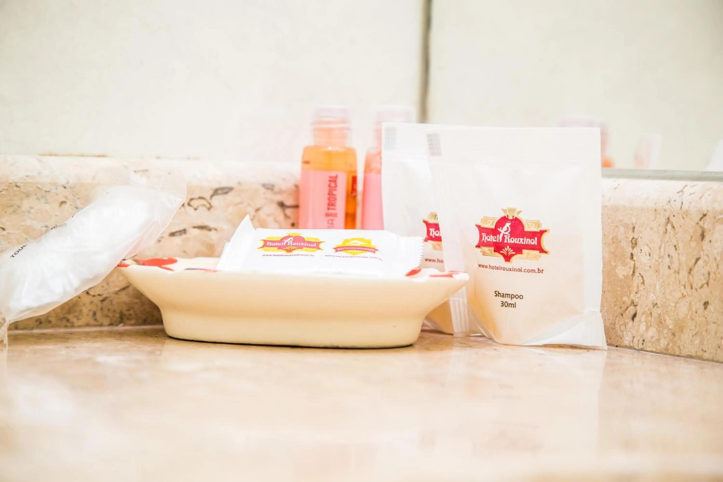 Bathroom in Hotel Rouxinol