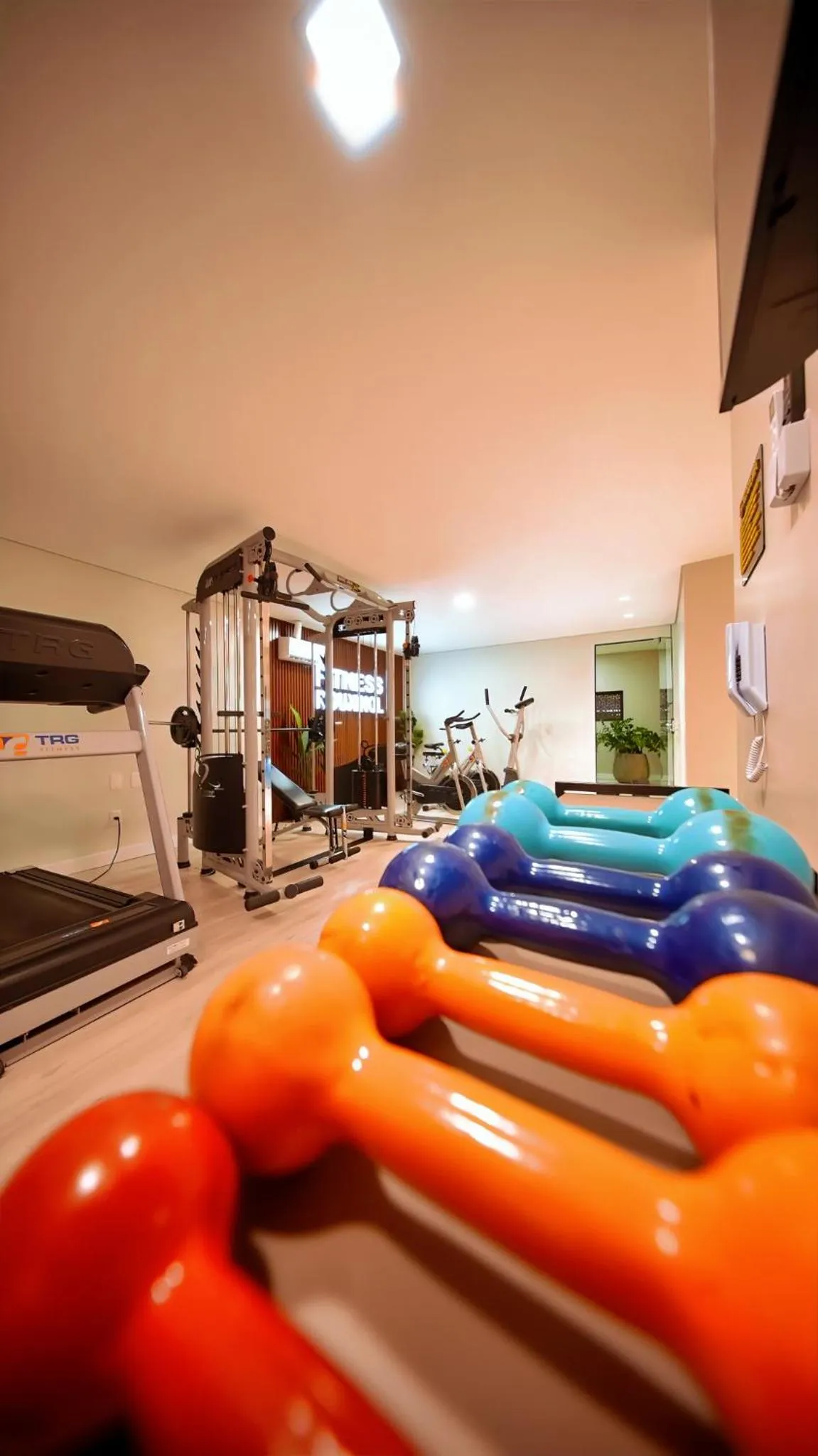 Fitness centre/facilities in Hotel Rouxinol
