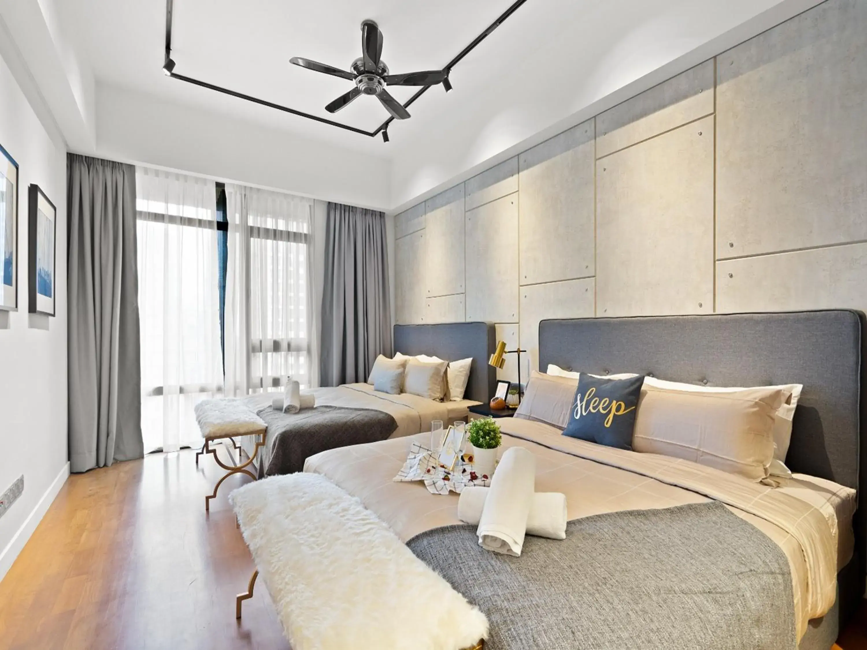 Queen Suite in Leo Guesthouse at Anggun Residence Suite Queen Suite in Leo Guesthouse at Anggun Residence Suite