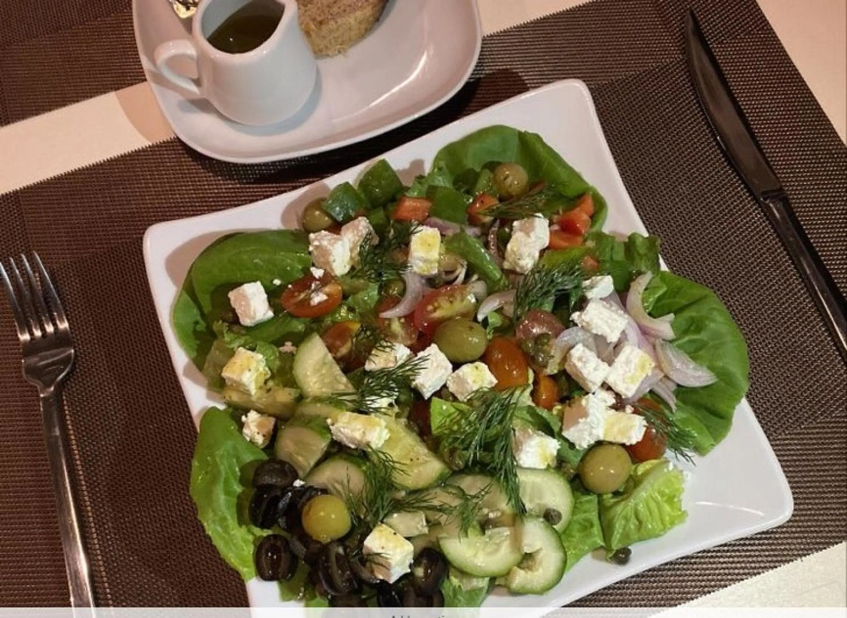 Food in Le Petit Saint Tropez