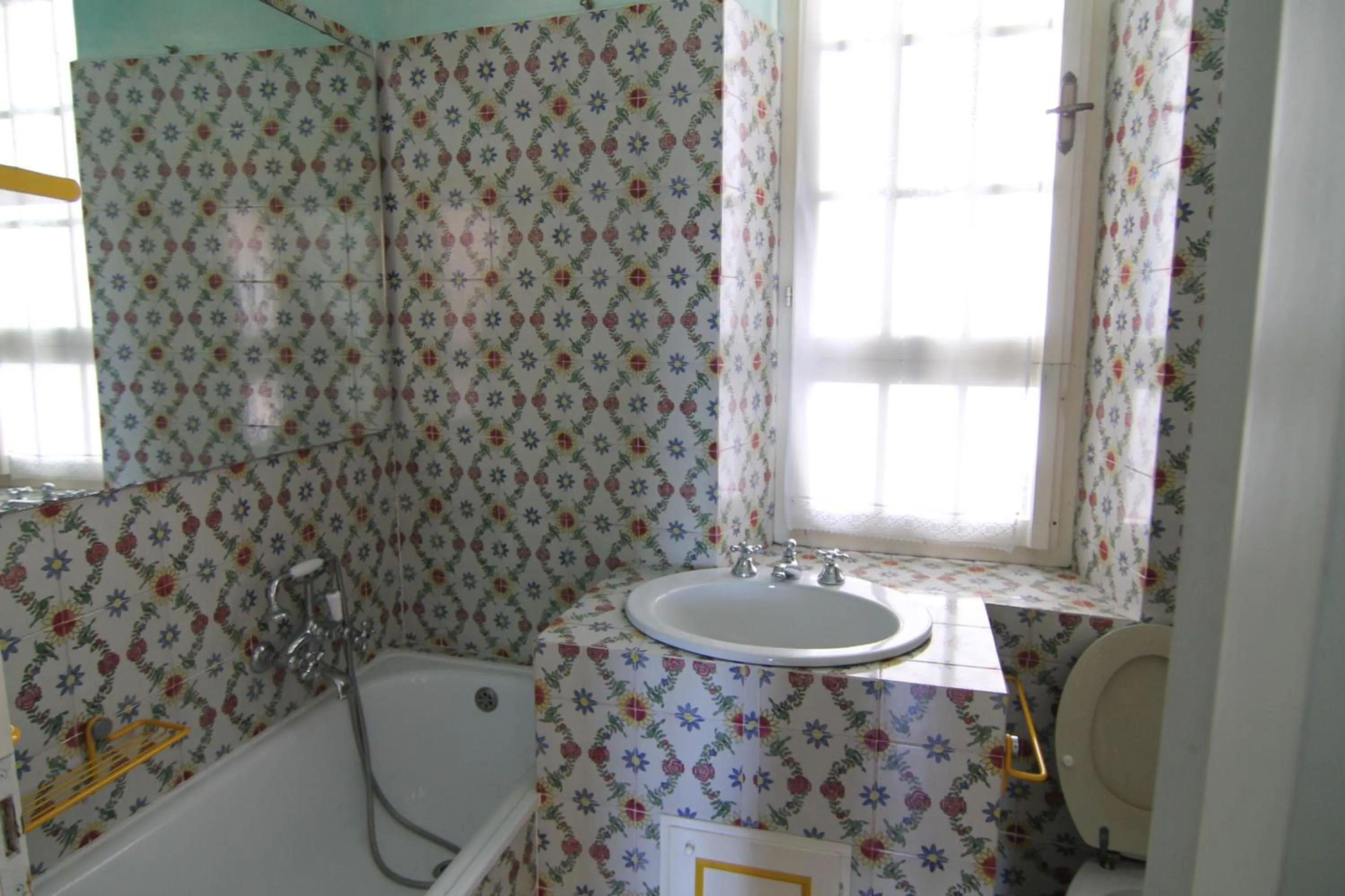 Bathroom in Five Lands Pink Cottage