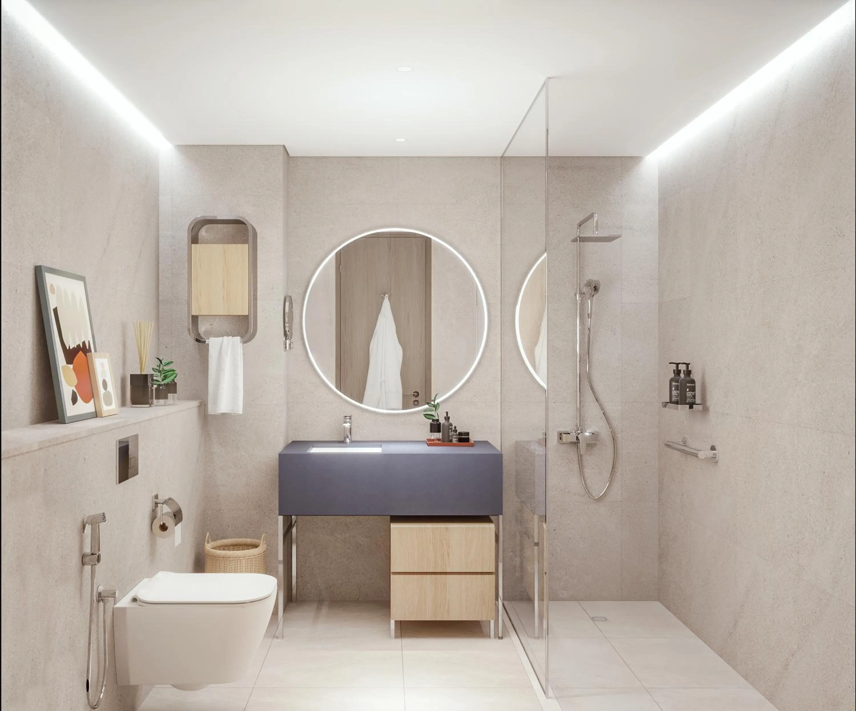 Two Bedroom Apartment with Balcony - single occupancy in Bloom Arjaan by Rotana