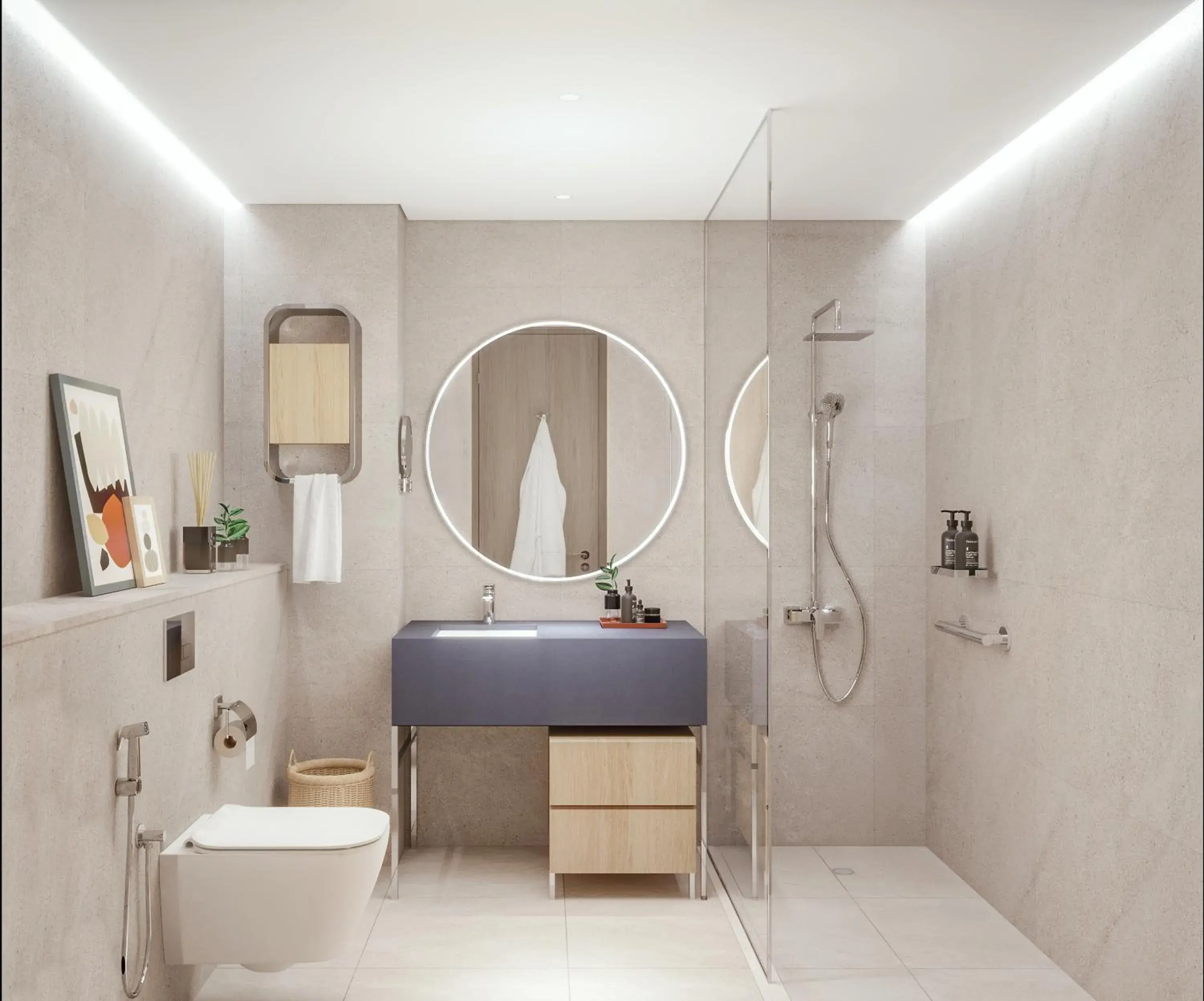 Two Bedroom Apartment with Balcony - single occupancy in Bloom Arjaan by Rotana Two Bedroom Apartment with Balcony - single occupancy in Bloom Arjaan by Rotana
