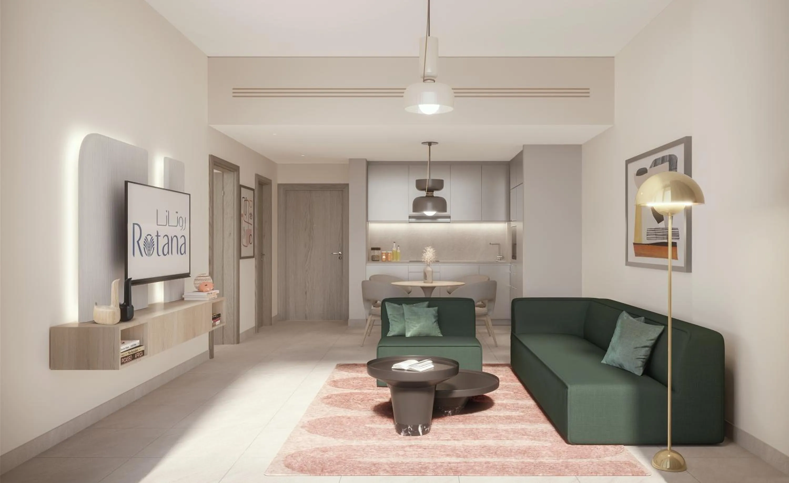 Sea View One Bedroom Apartment with Balcony - single occupancy in Bloom Arjaan by Rotana