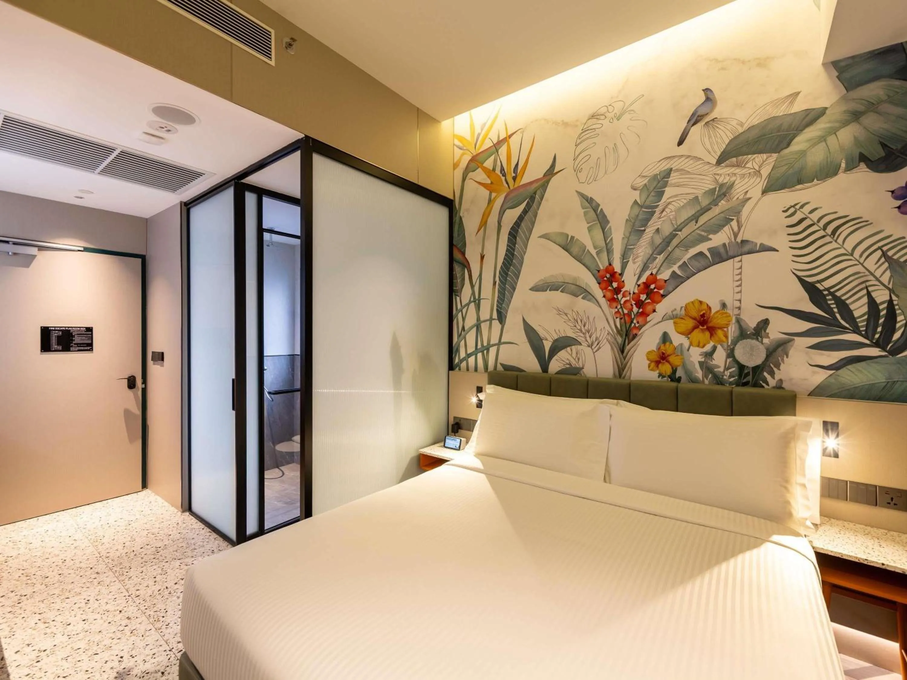 Bedroom, Bed in Hotel Waterloo Singapore - Handwritten Collection