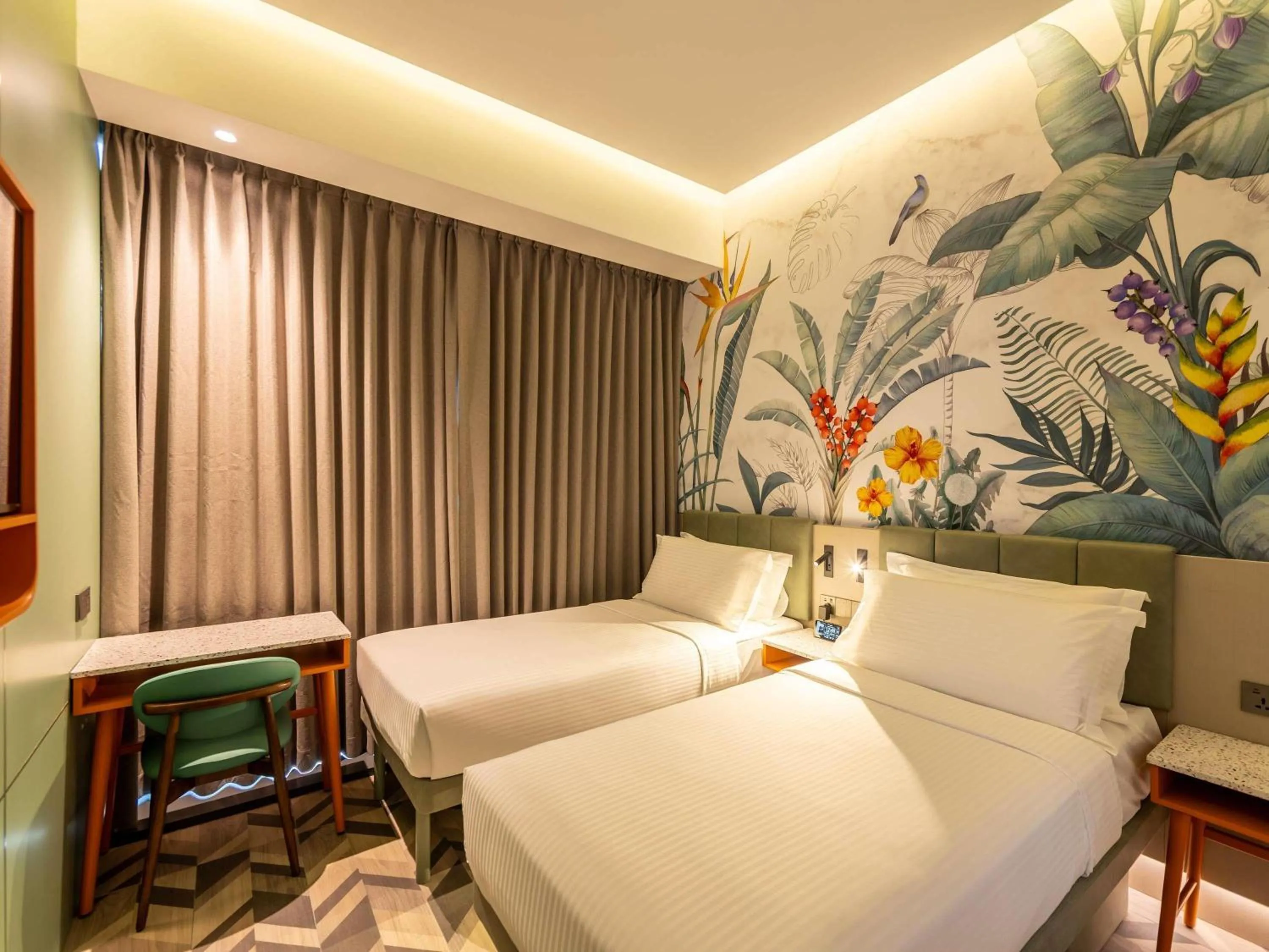 Bedroom, Bed in Hotel Waterloo Singapore - Handwritten Collection