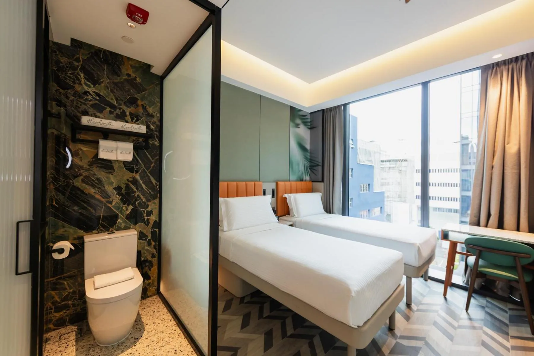 Photo of the whole room, Bed in Hotel Waterloo Singapore - Handwritten Collection