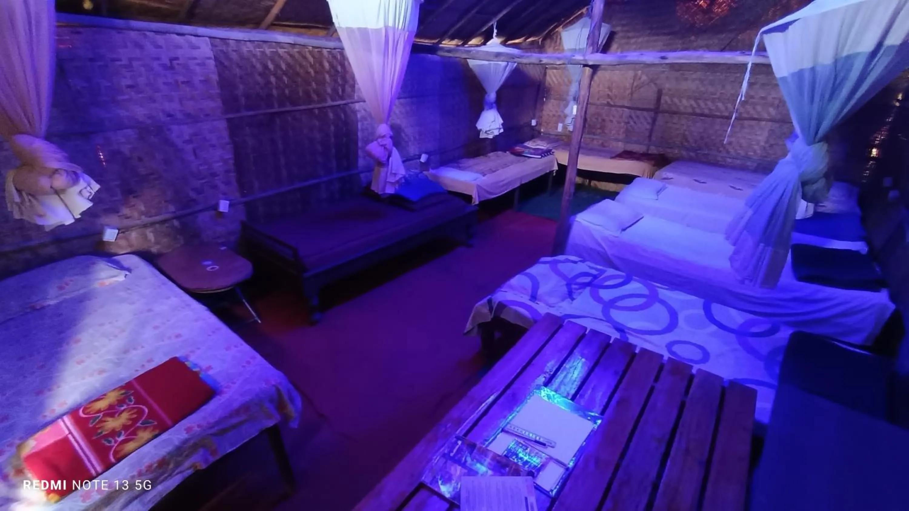 Bedroom in Rambo homestay hampi