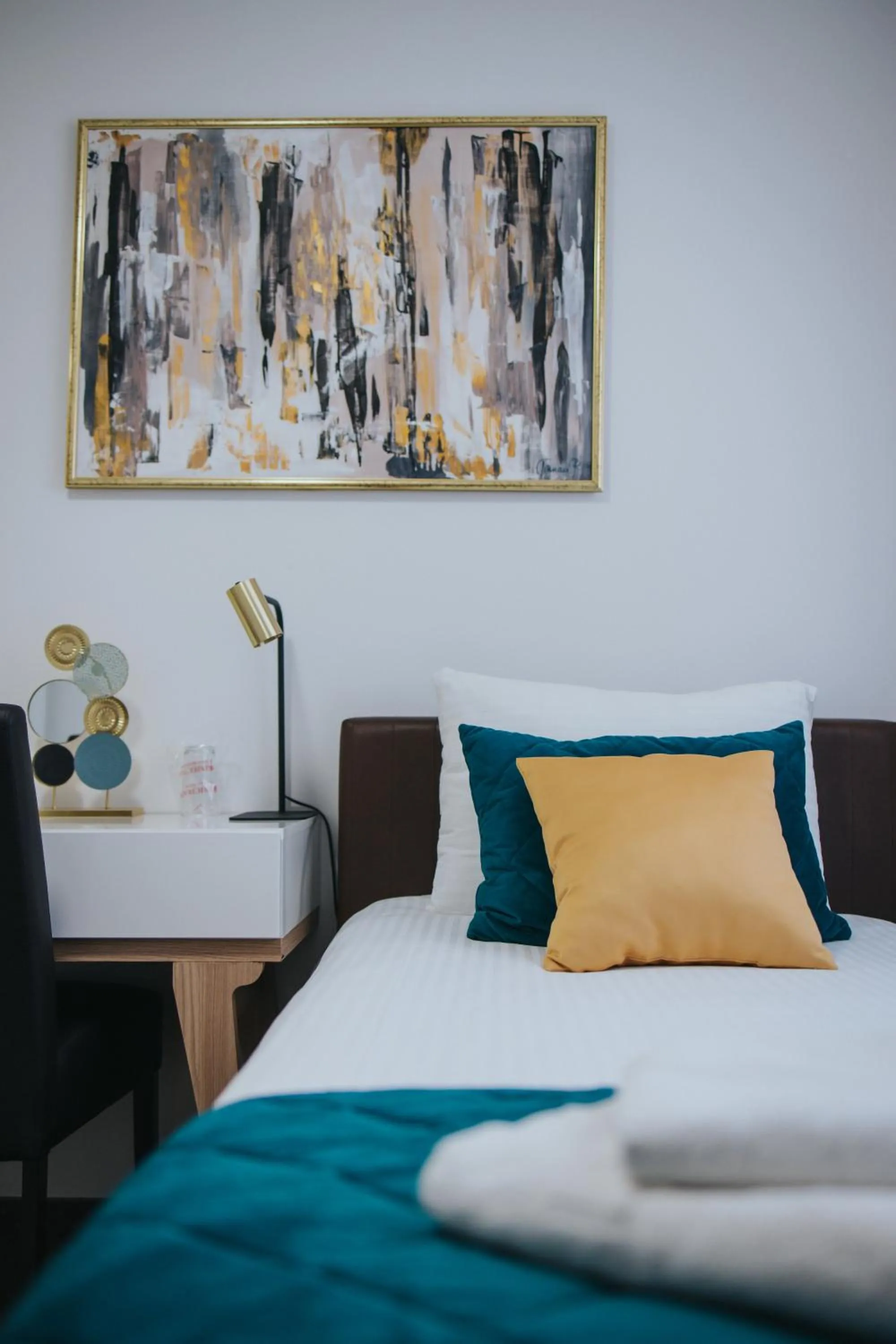 Decorative detail, Bed in Hotel Brcko Gas Doboj