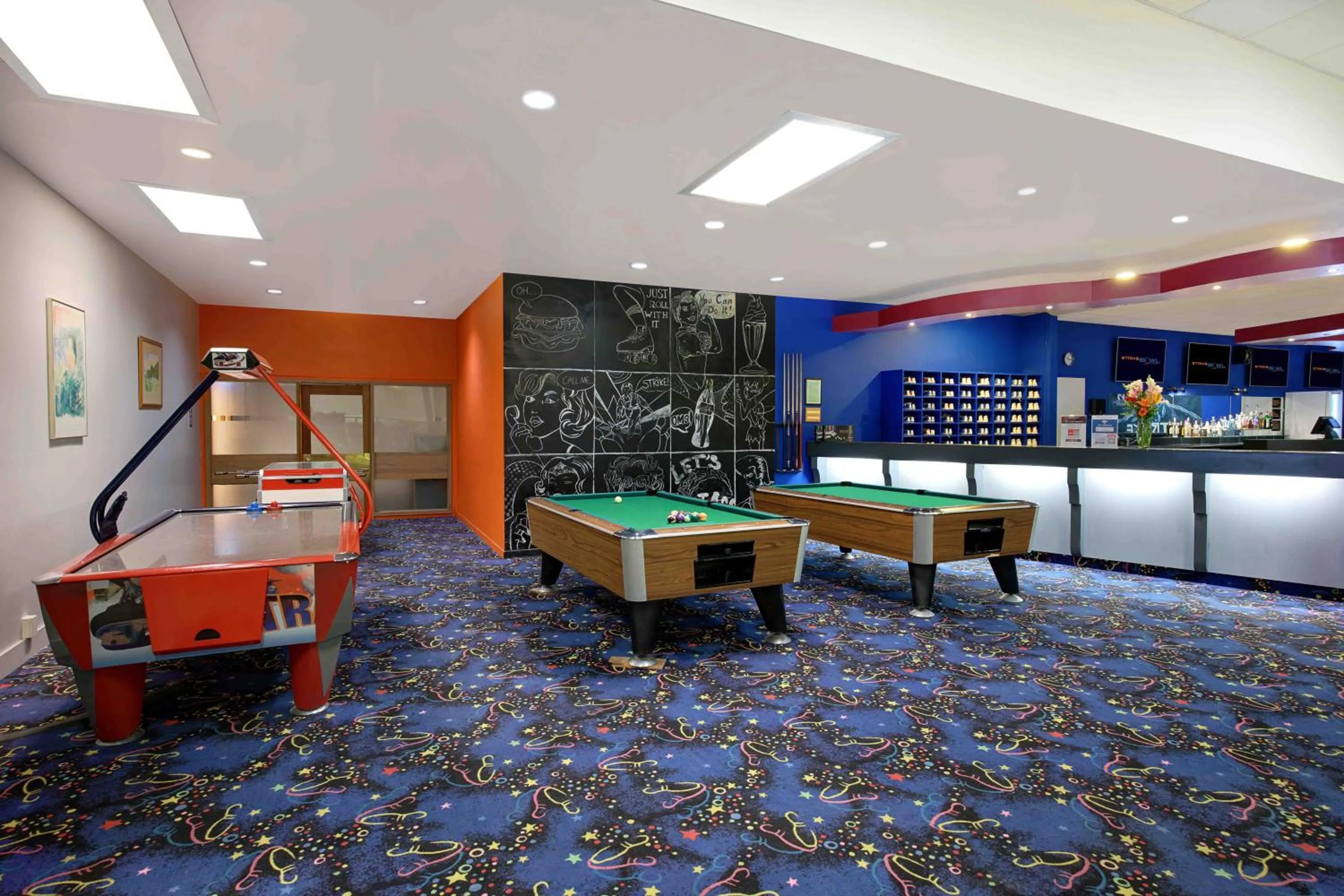 Game Room in Swiss-Belvillas Coronet Peak