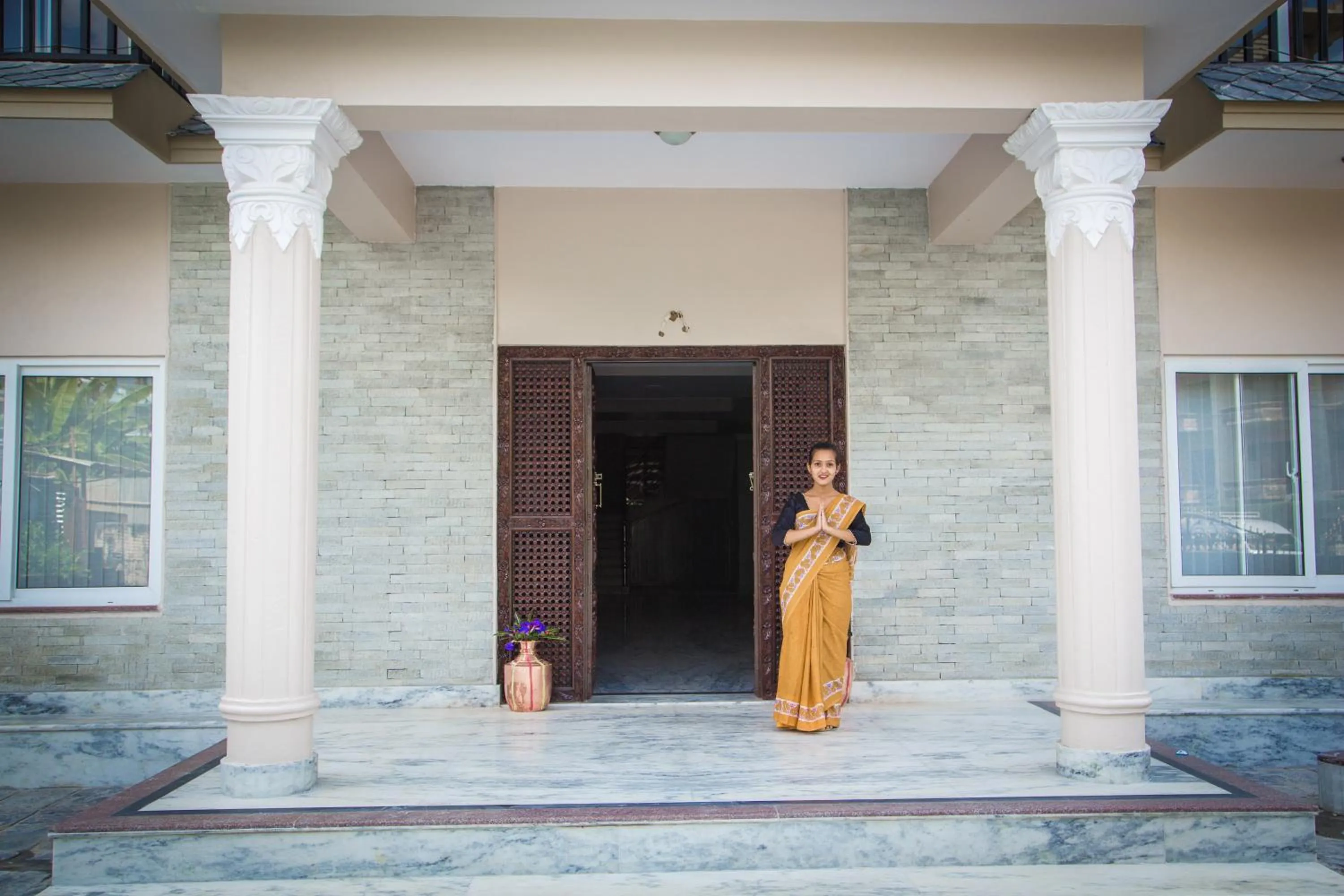 View (from property/room) in Pokhara Choice Inn