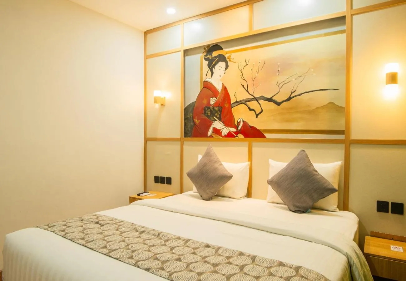 Bedroom, Bed in Samurai Hotel Sanur