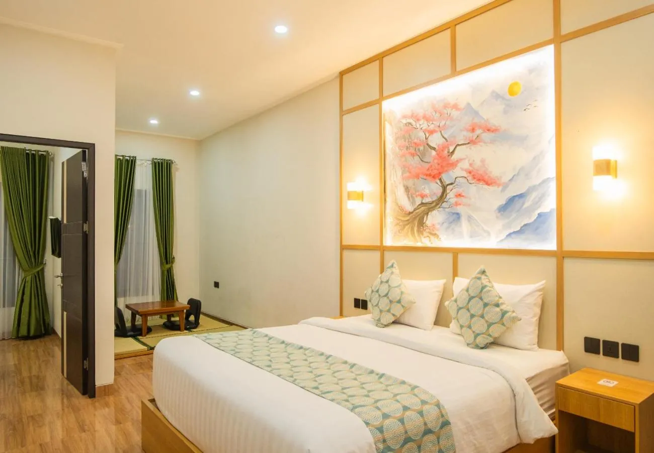 Bedroom, Bed in Samurai Hotel Sanur