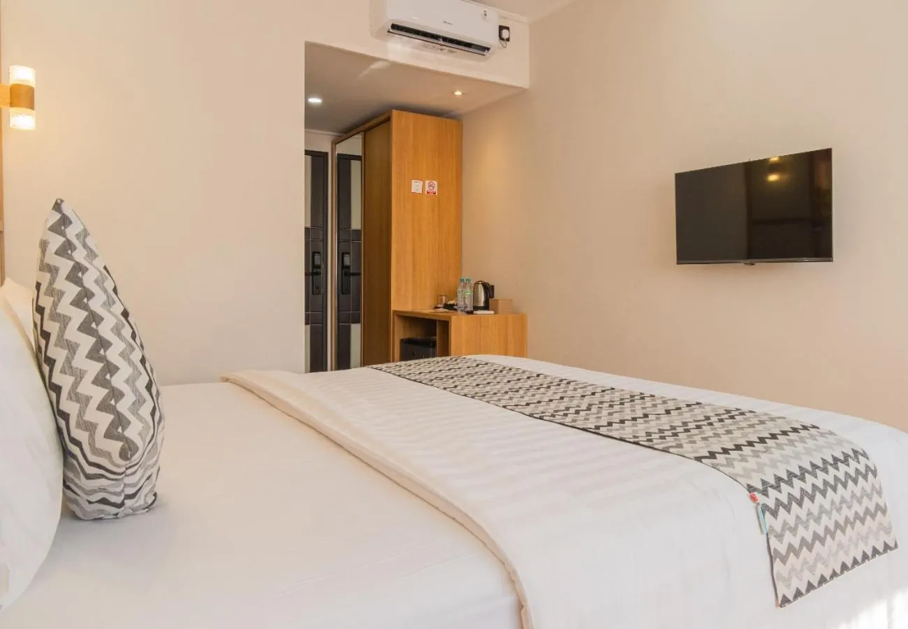 Bedroom, Bed in Samurai Hotel Sanur