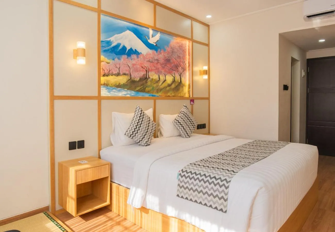 Bedroom, Bed in Samurai Hotel Sanur