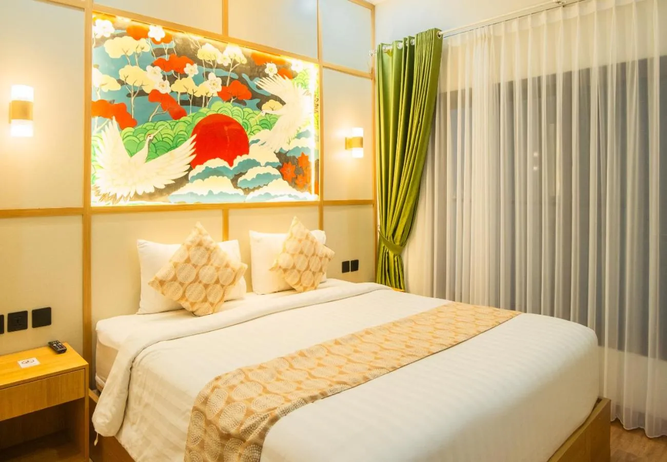 Bedroom, Bed in Samurai Hotel Sanur