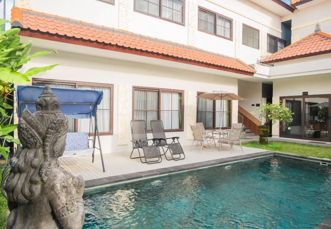 Swimming pool in Samurai Hotel Sanur