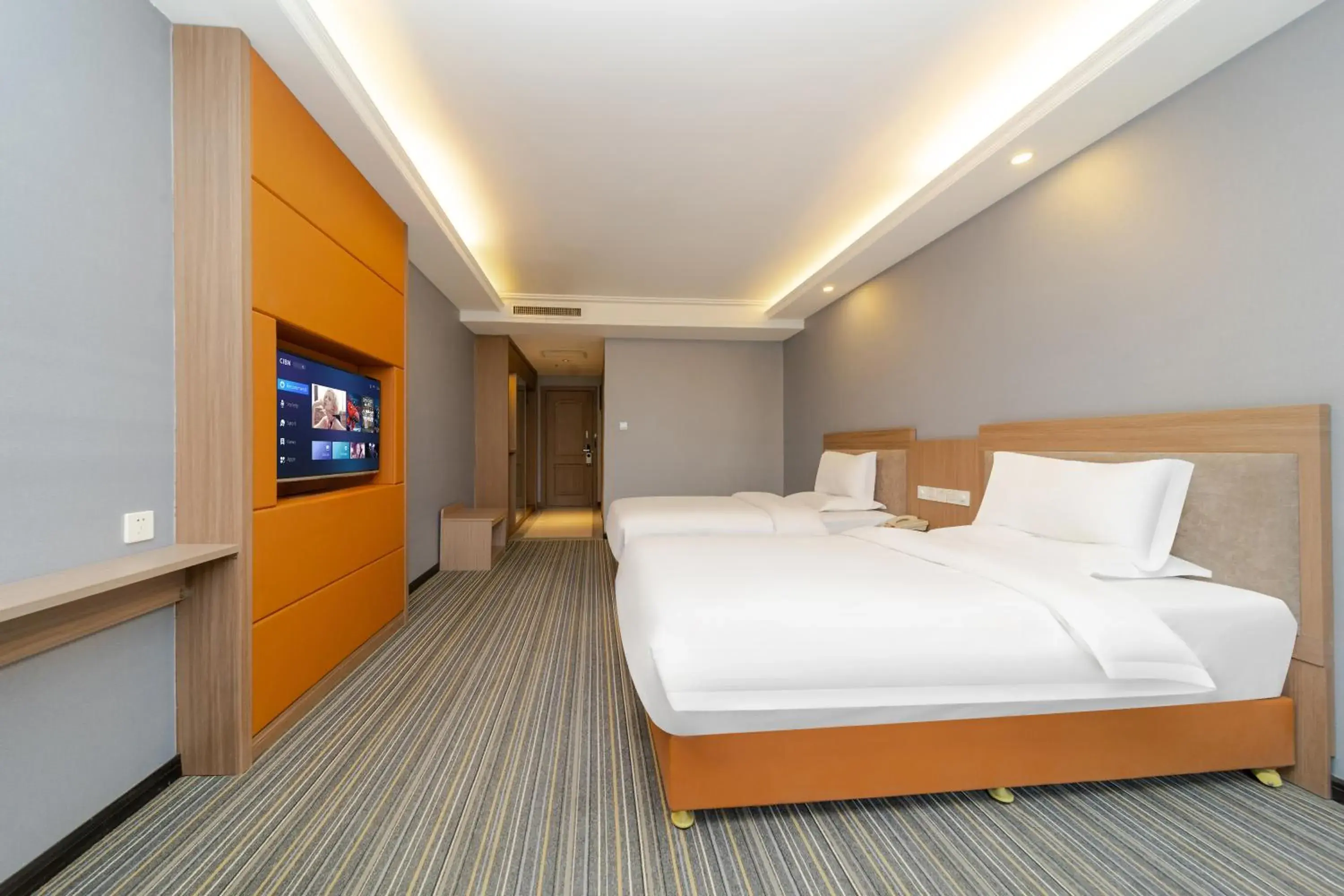 Bed in Days Inn Xi'an City Center Bed in Days Inn Xi'an City Center