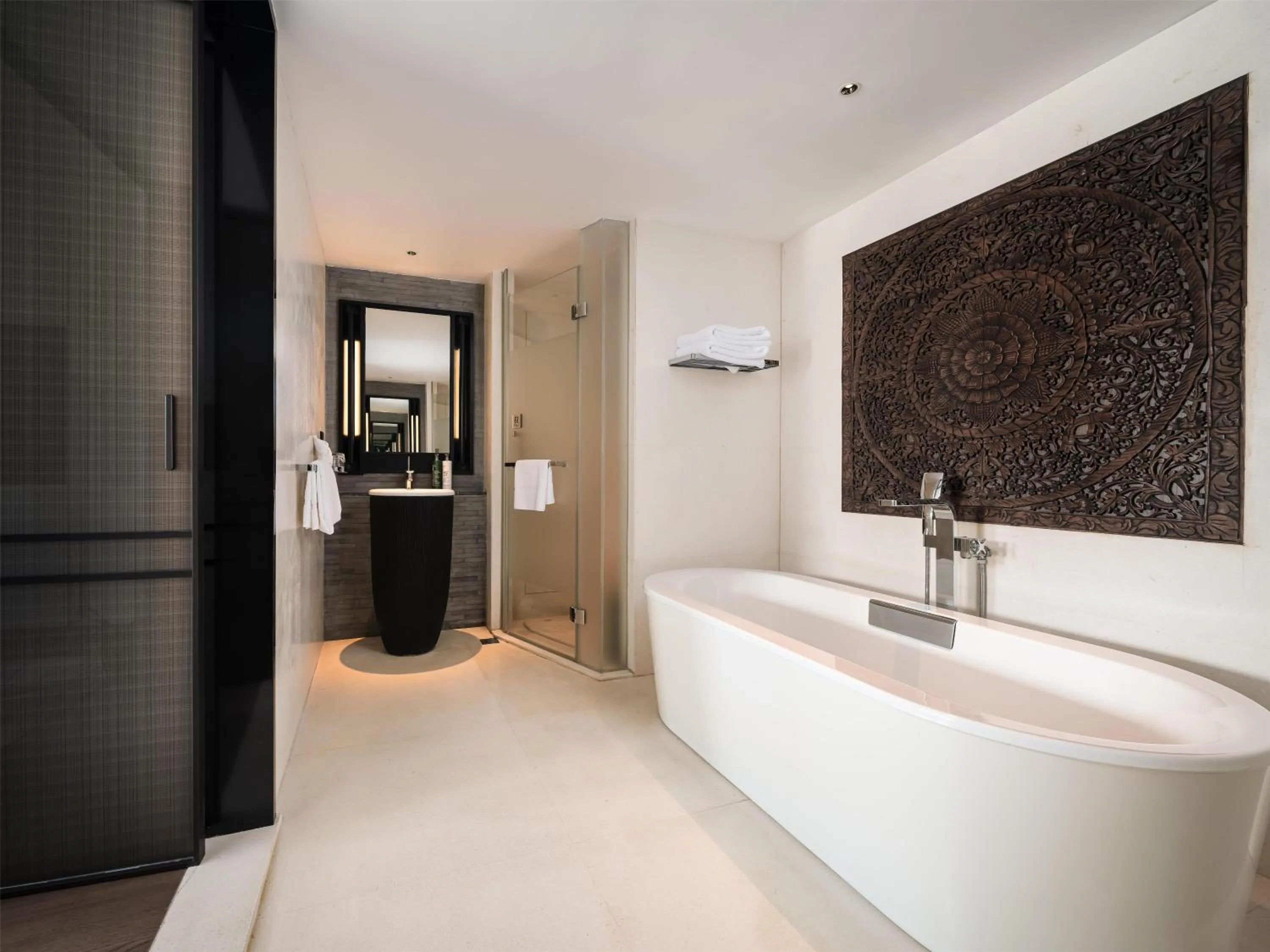 Bathroom in Hilton Garden Inn Zhoushan Mount Putuo