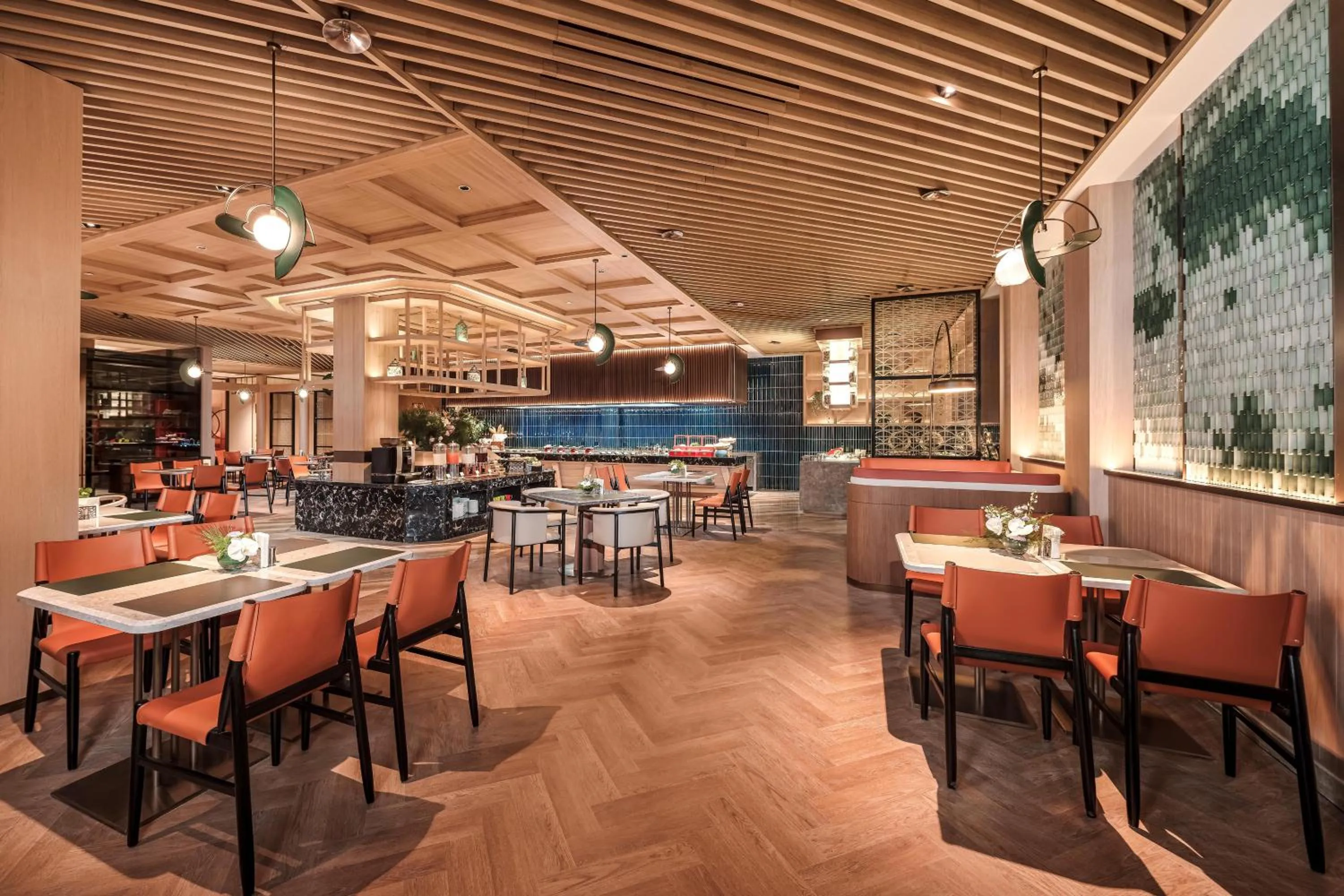 Restaurant/places to eat in Hilton Garden Inn Zhoushan Mount Putuo