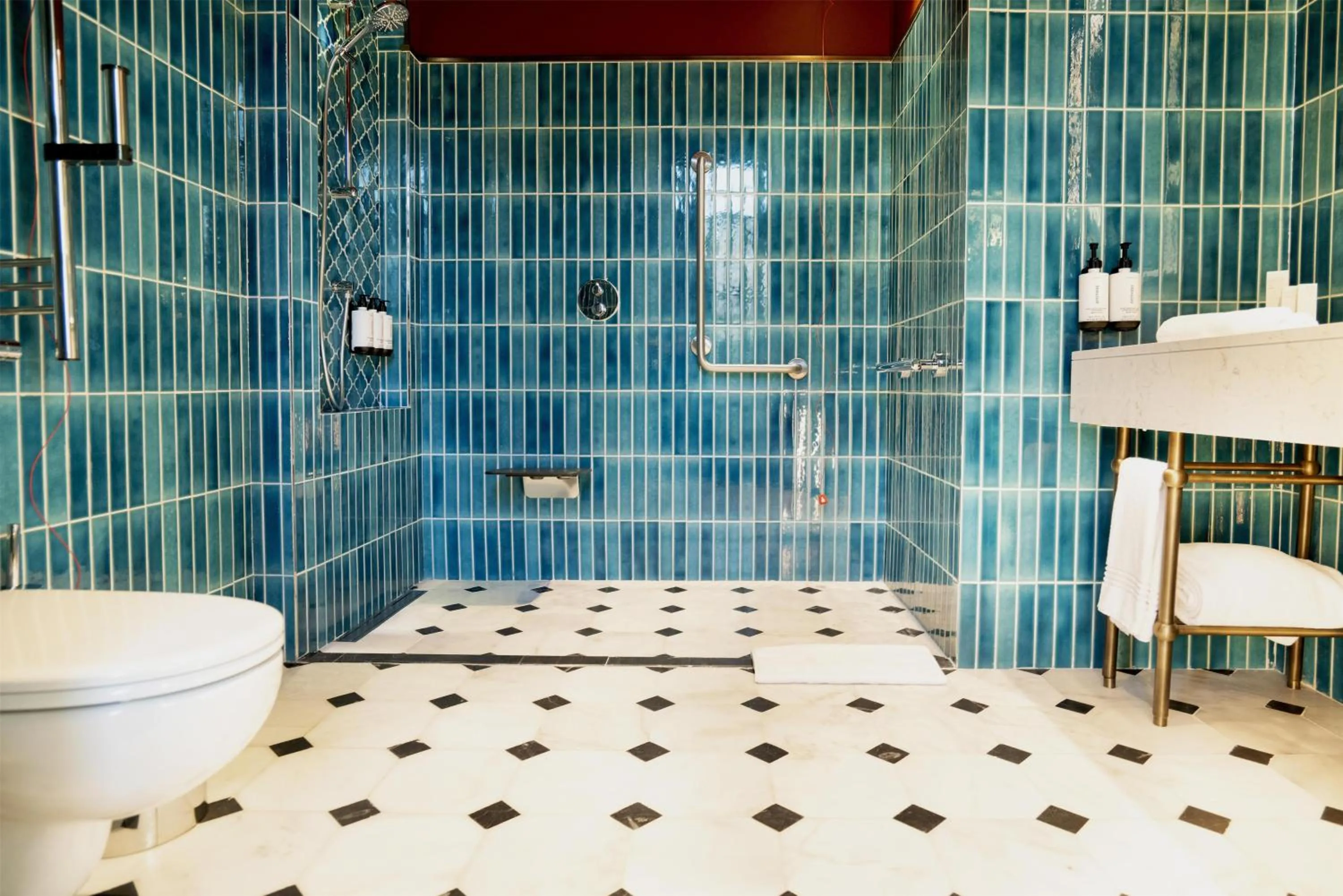 Bathroom in Canopy By Hilton Istanbul Taksim