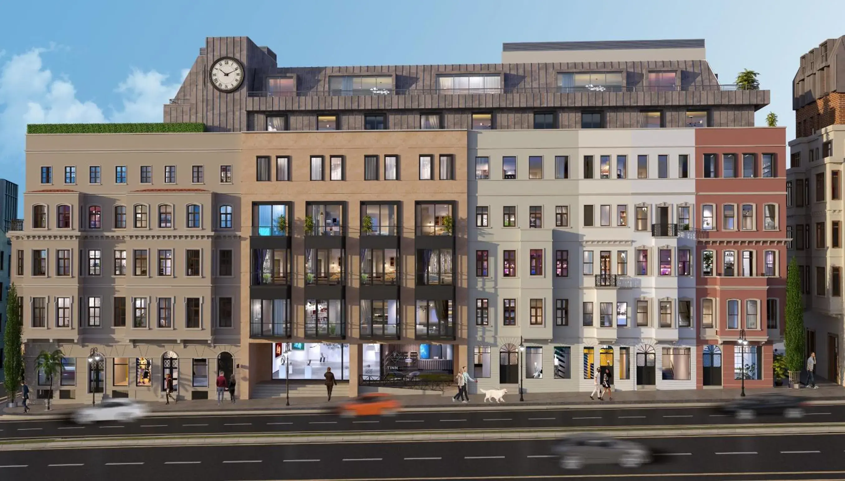 Property building in Canopy By Hilton Istanbul Taksim Property building in Canopy By Hilton Istanbul Taksim