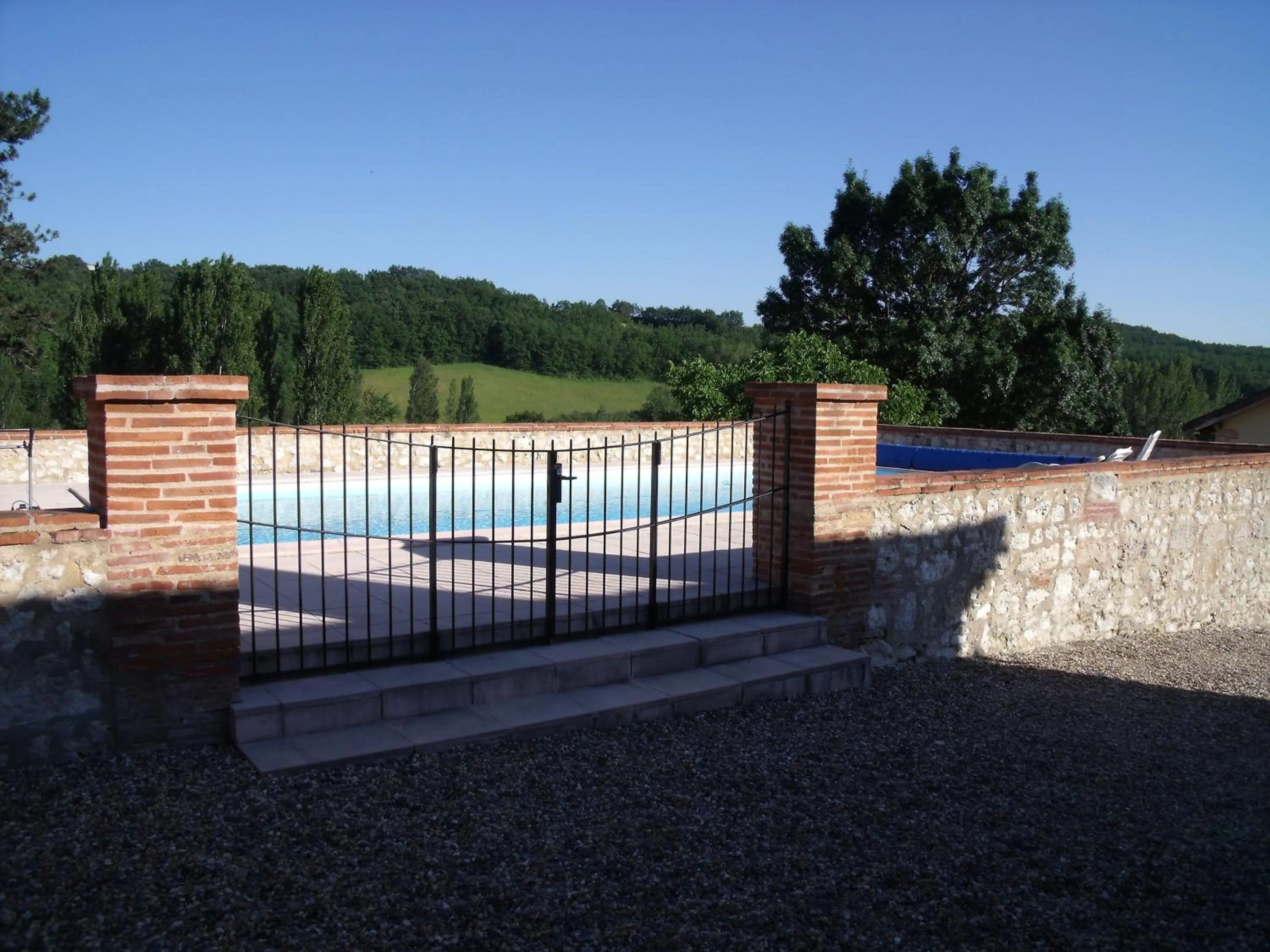 Garden in Le Farat Bed & Breakfast