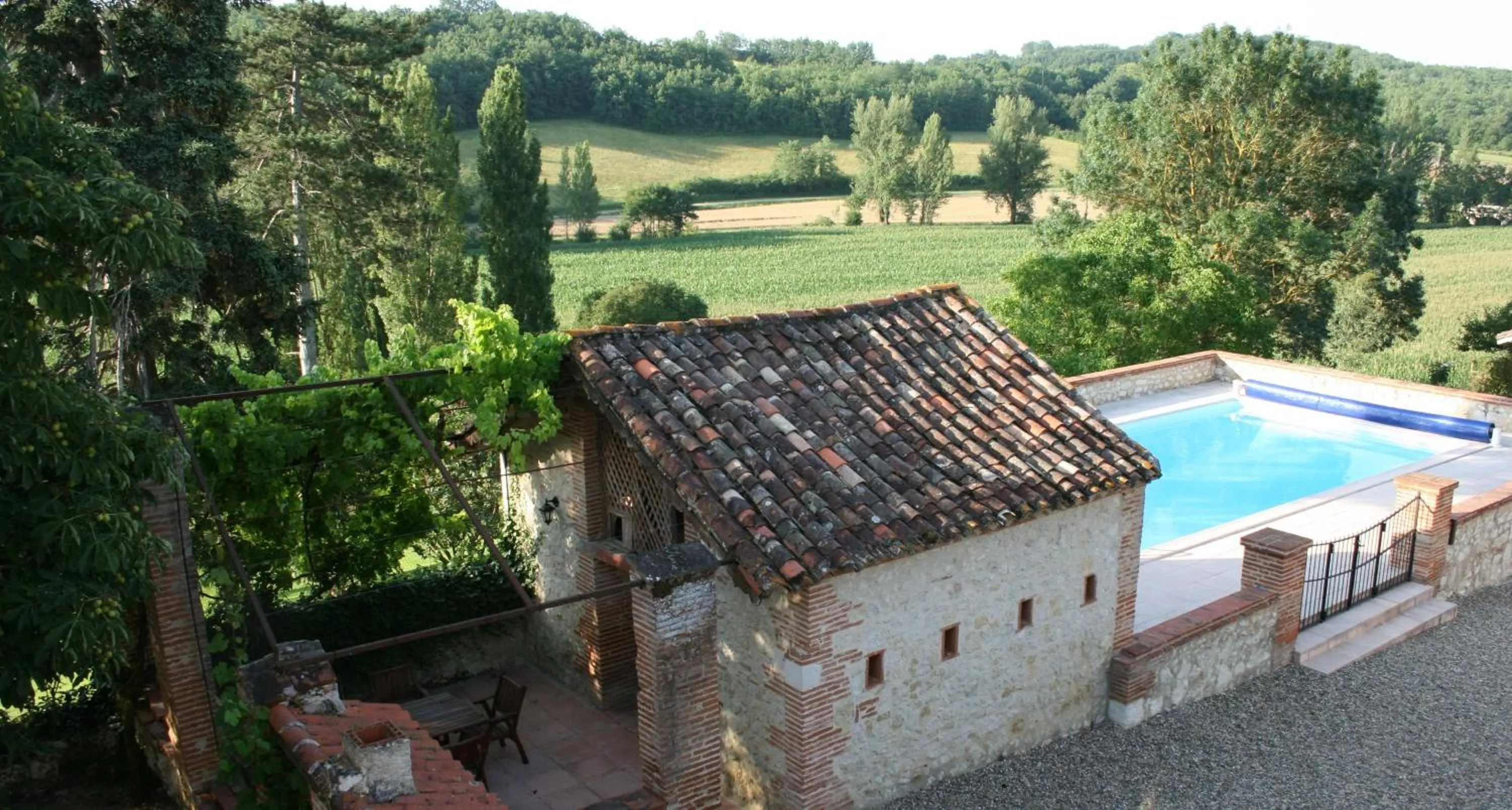 BBQ facilities in Le Farat Bed & Breakfast