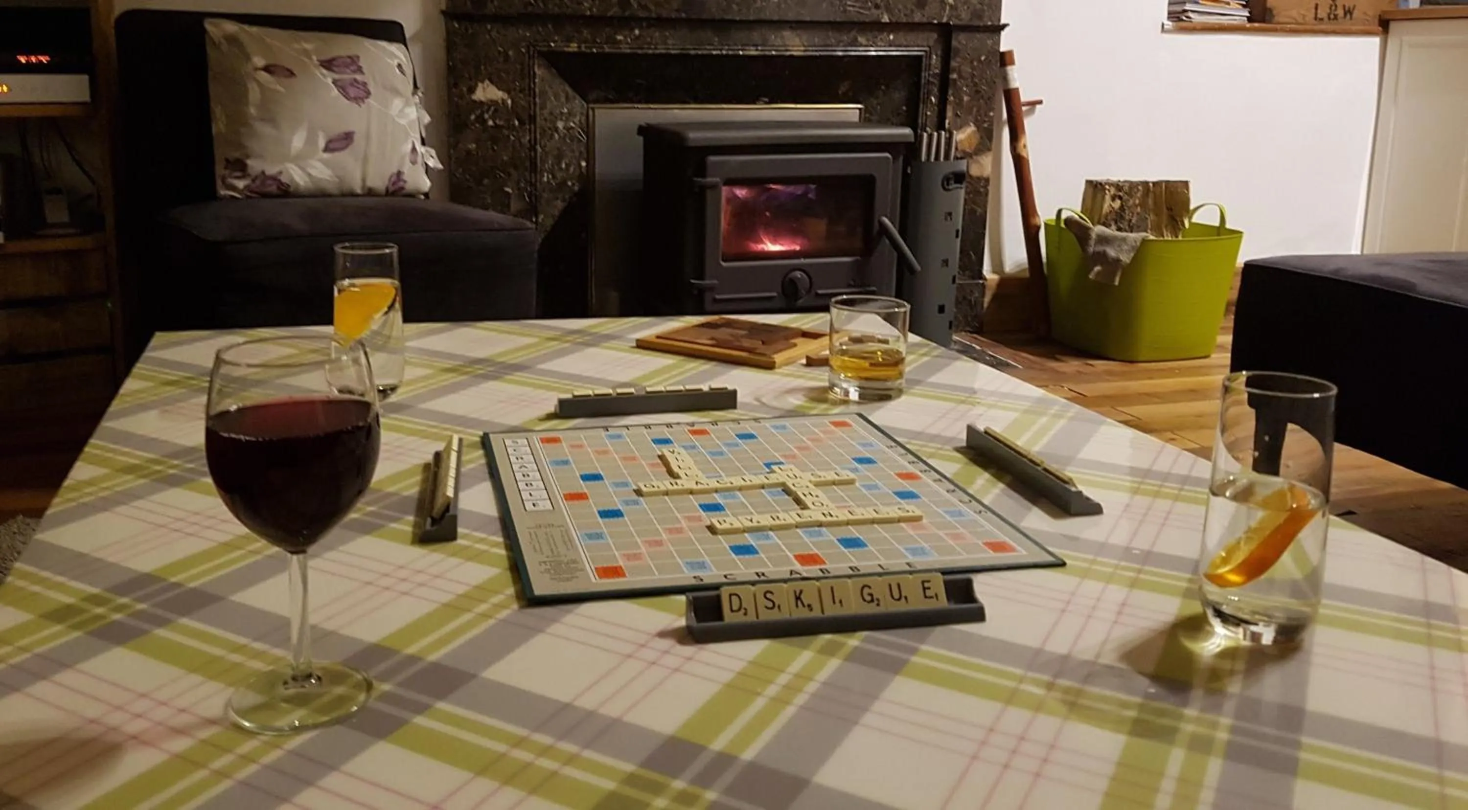 Living room in Villa Gracieuse