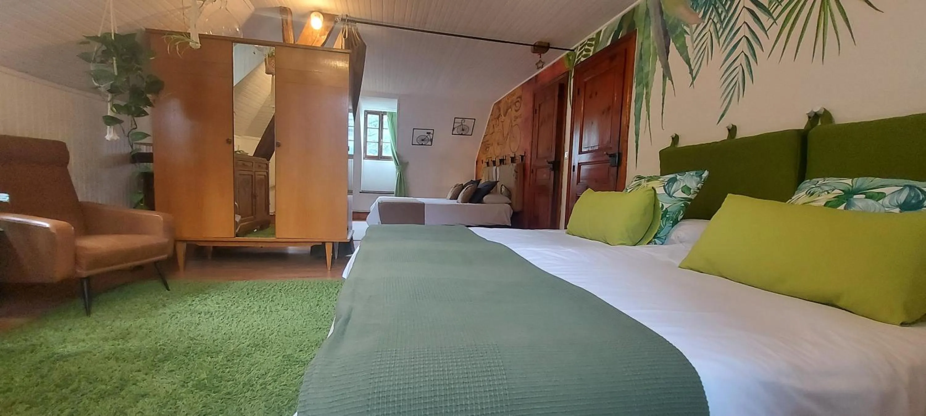 Bed in Villa Gracieuse