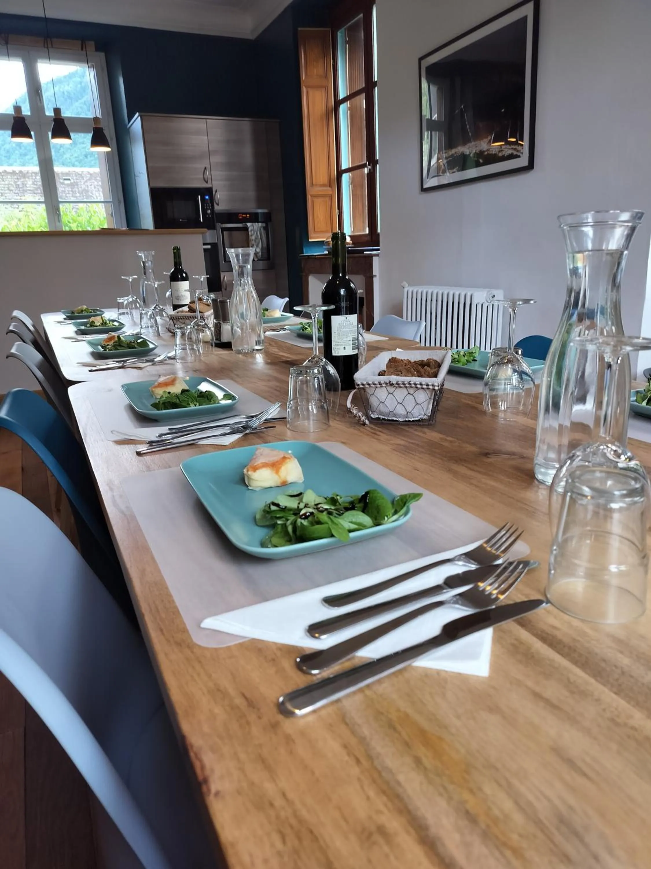 Dining area in Villa Gracieuse