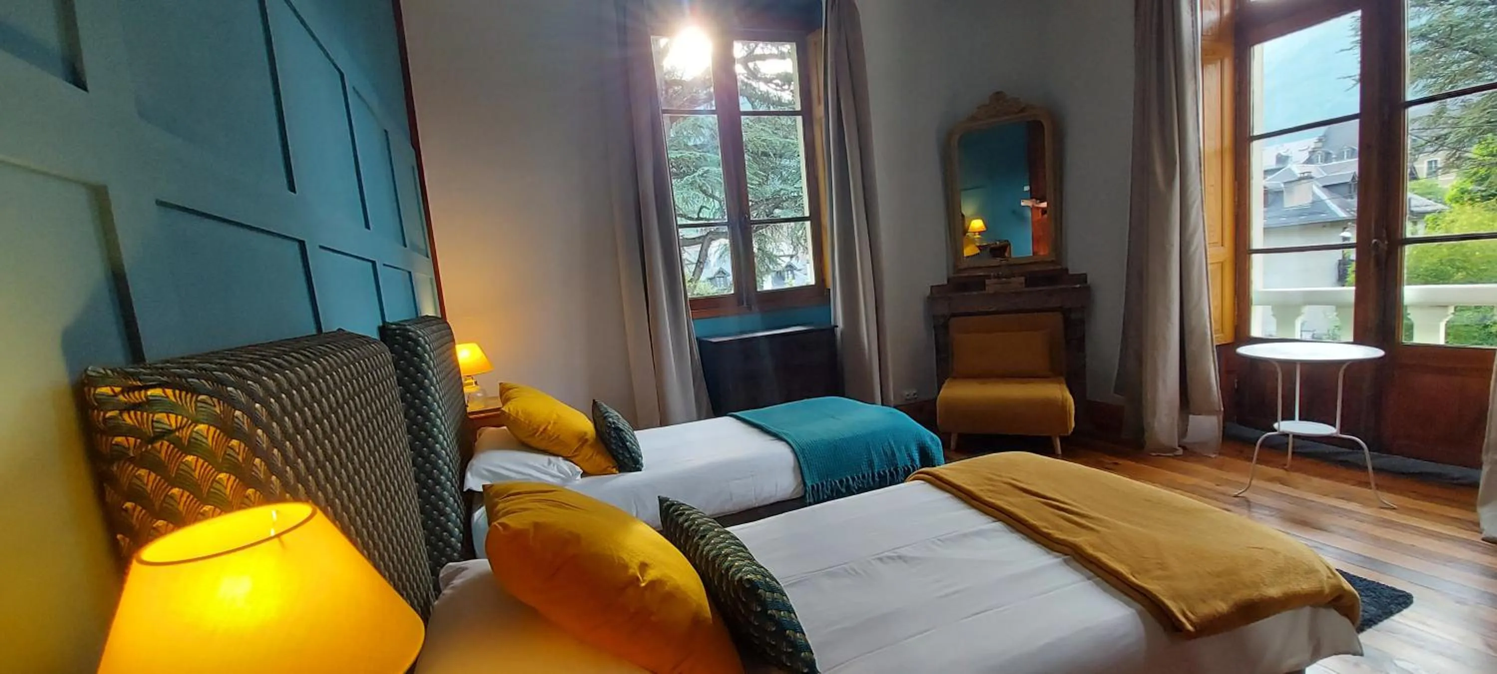 Bed in Villa Gracieuse