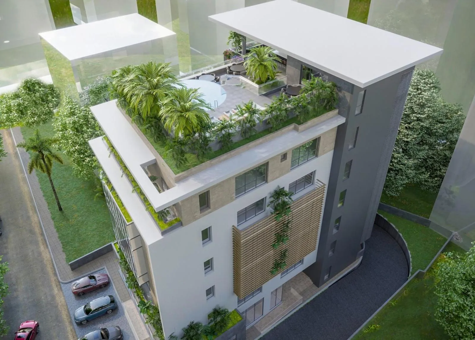 Property building in Anthonian Suites