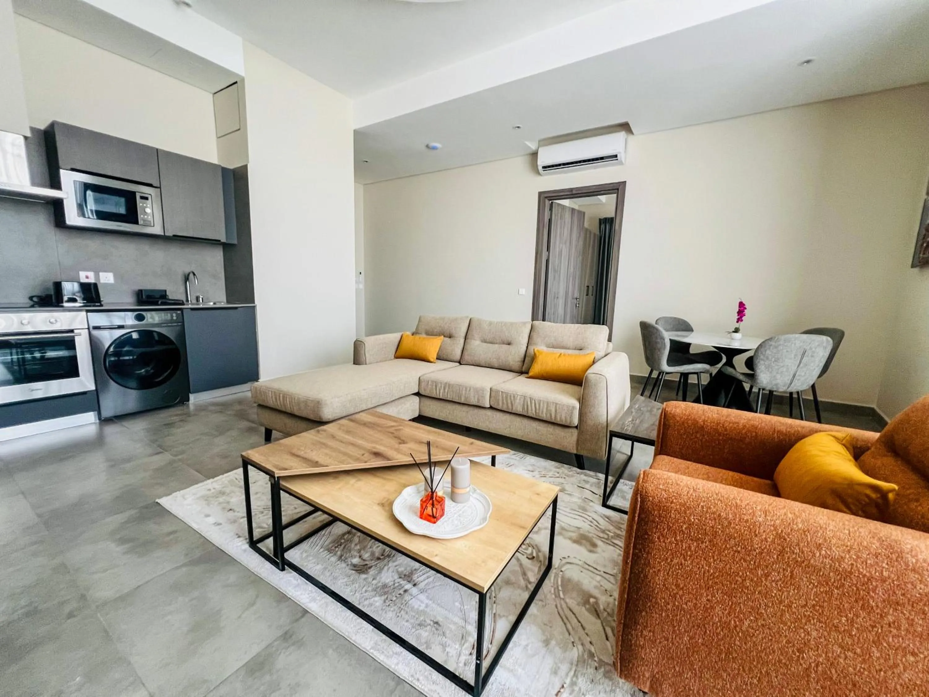 Kitchen or kitchenette in Anthonian Suites