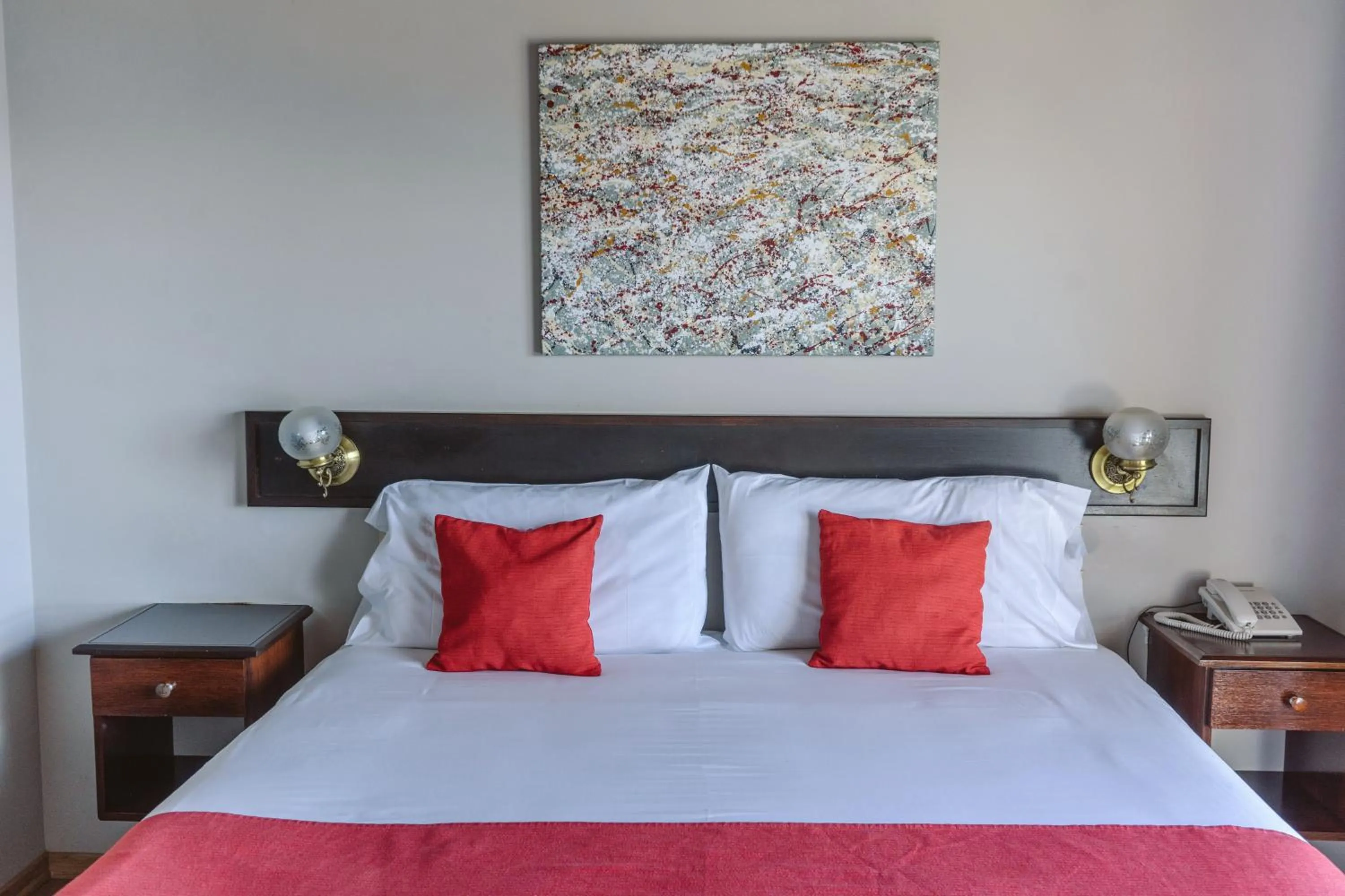 Bed in Hotel Concorde