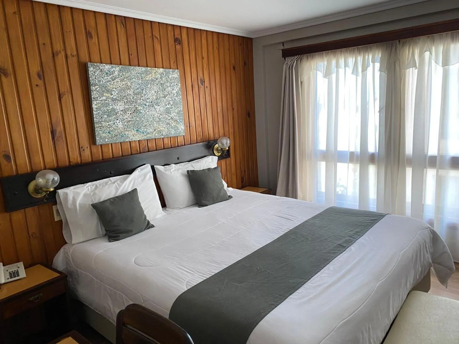 Bed in Hotel Concorde