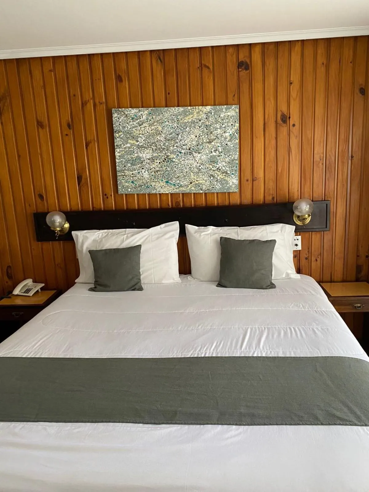 Bed in Hotel Concorde